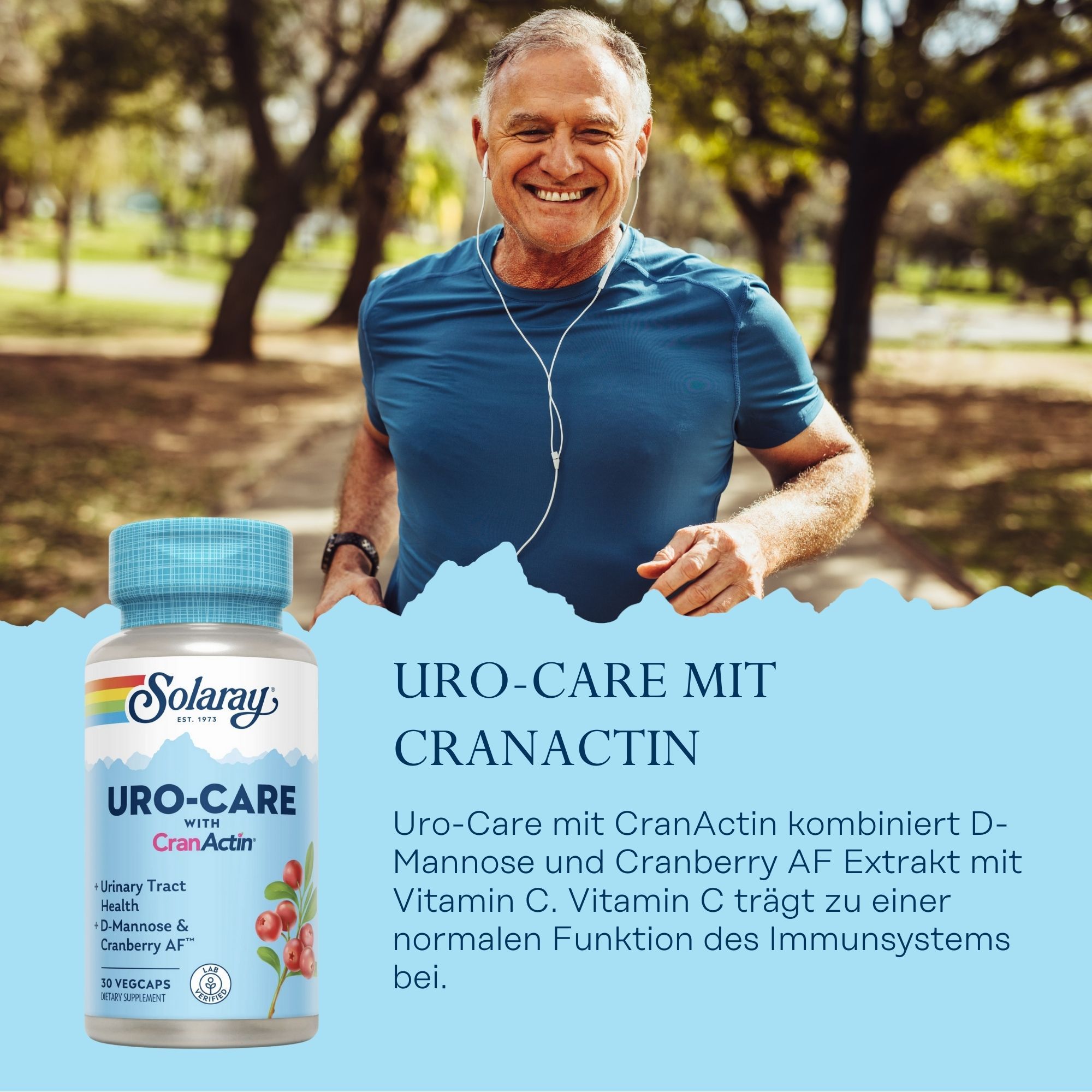 Solaray Uro-Care mit CranActin