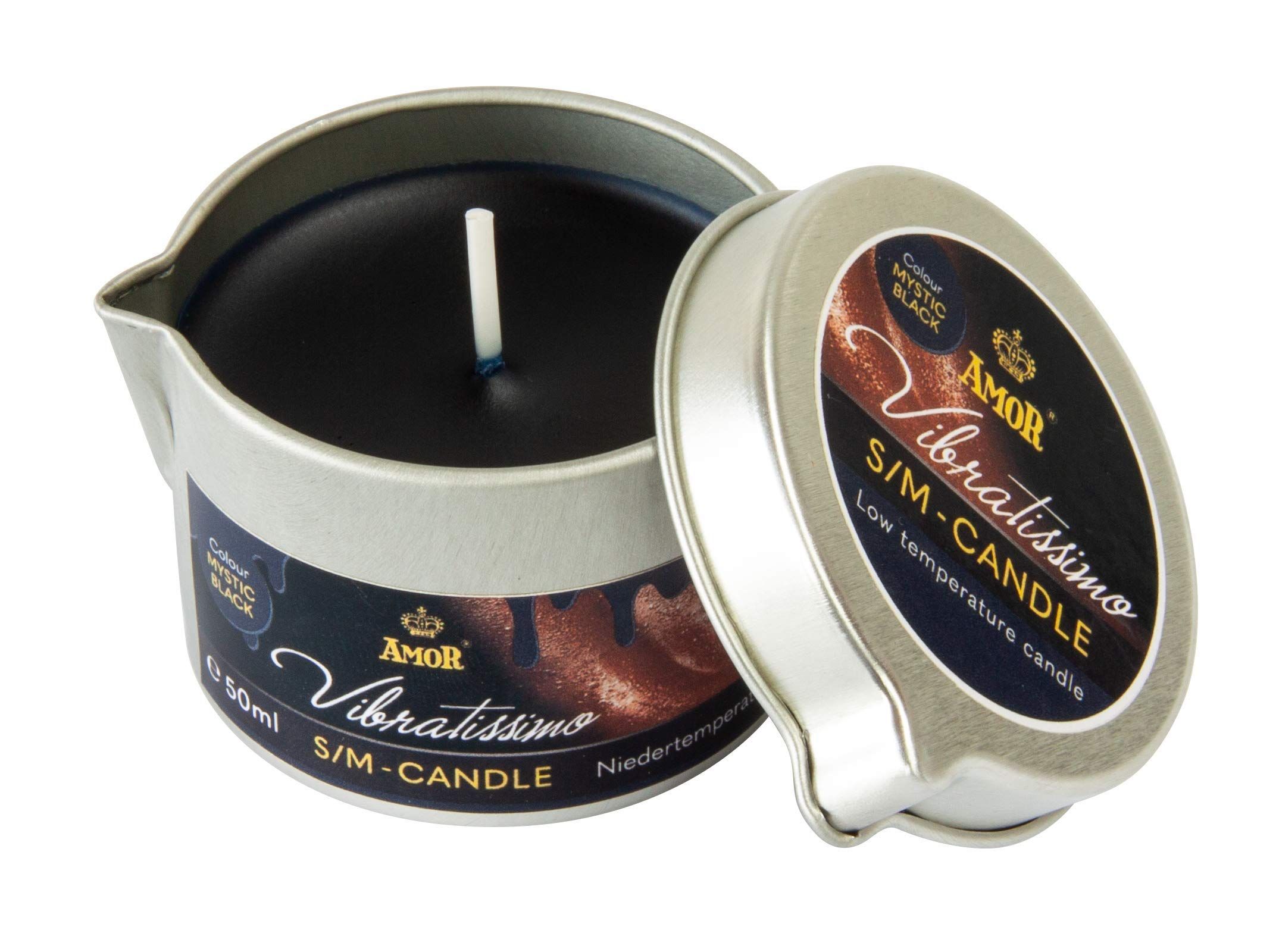 Vibratissimo S/M Kerze Mystic Black