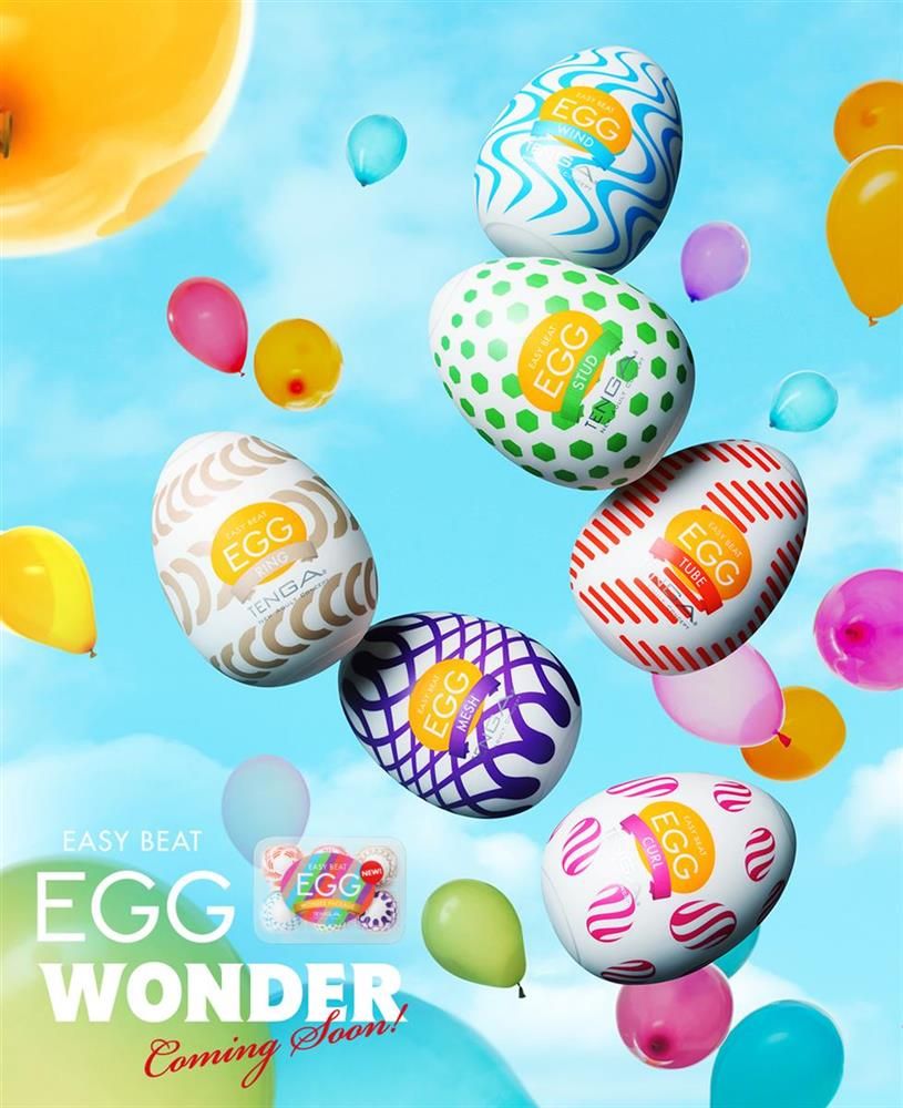 Tenga Ei Masturbator-Set „Tenga Egg Variety Pack Wonder"