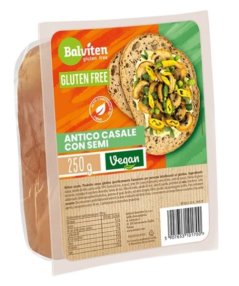 Pane Antico Casale con Semi Senza Glutine - Balviten