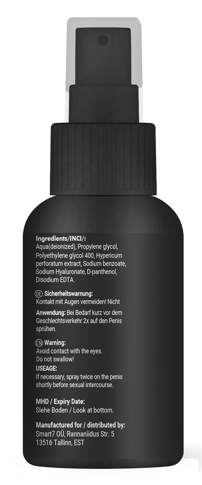 Saint Nutrition® | Mr. D Delay Spray Verzögerungsspray 50 ml Dosierspray