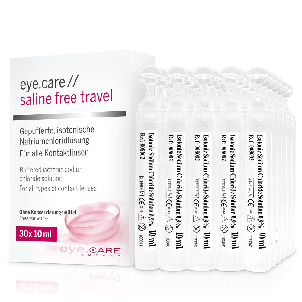 eye.care // saline free travel Ampullen