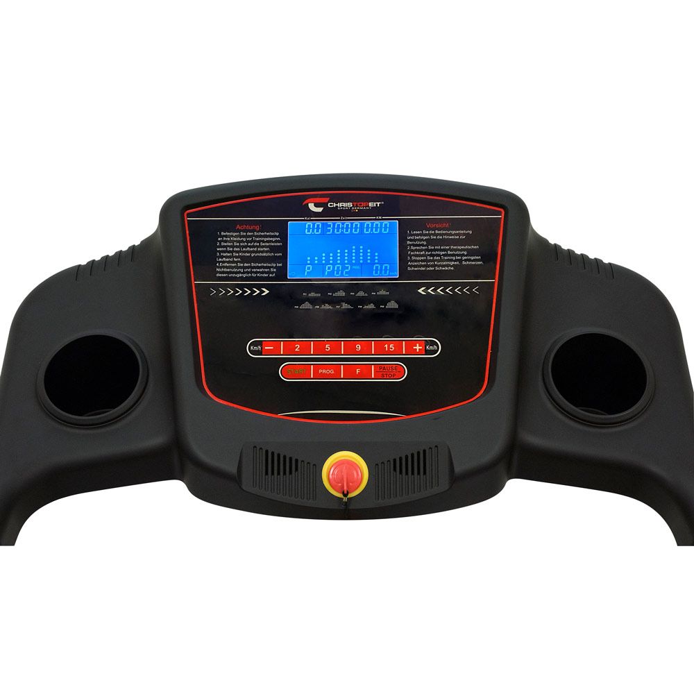 CHRISTOPEIT SPORT Laufband TM 300 Black Edition