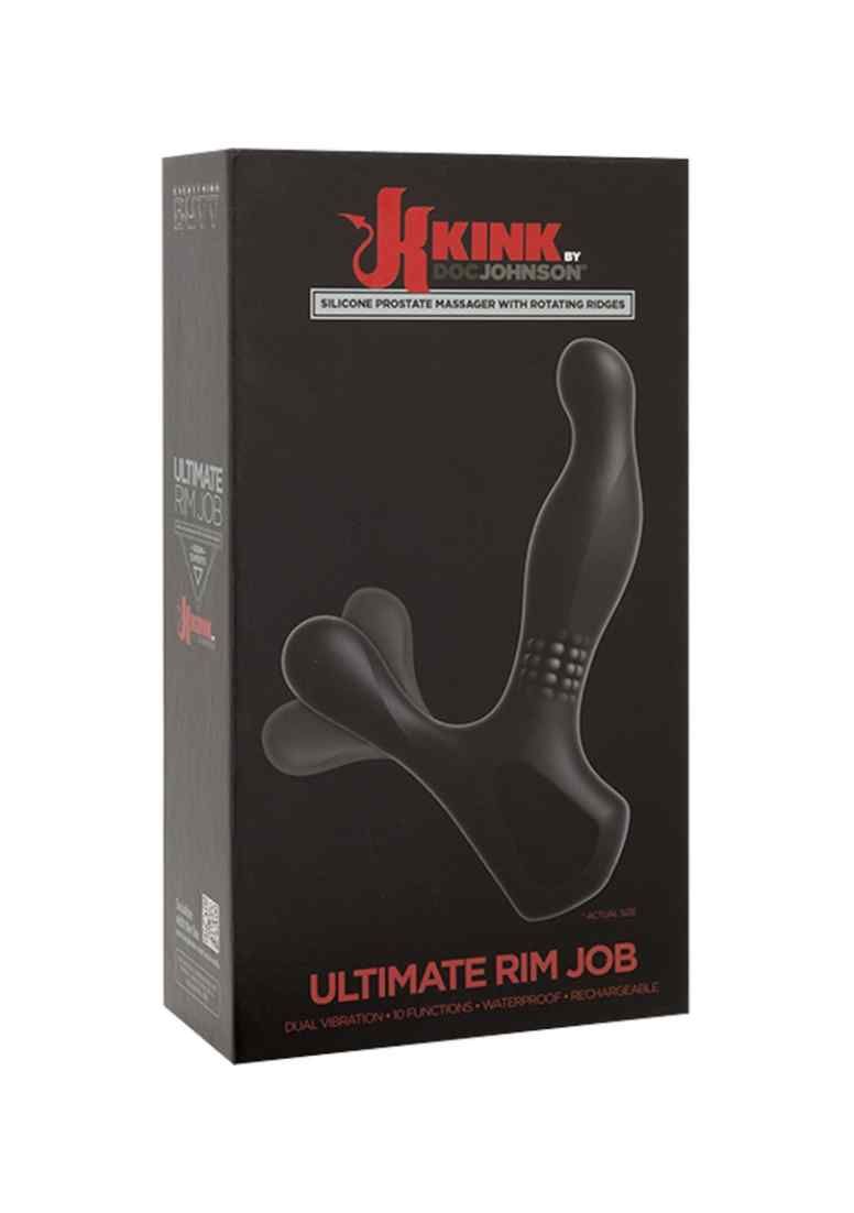 The Ultimare Rim Job - Vibrating Silicone Prostate Massager w/Ro