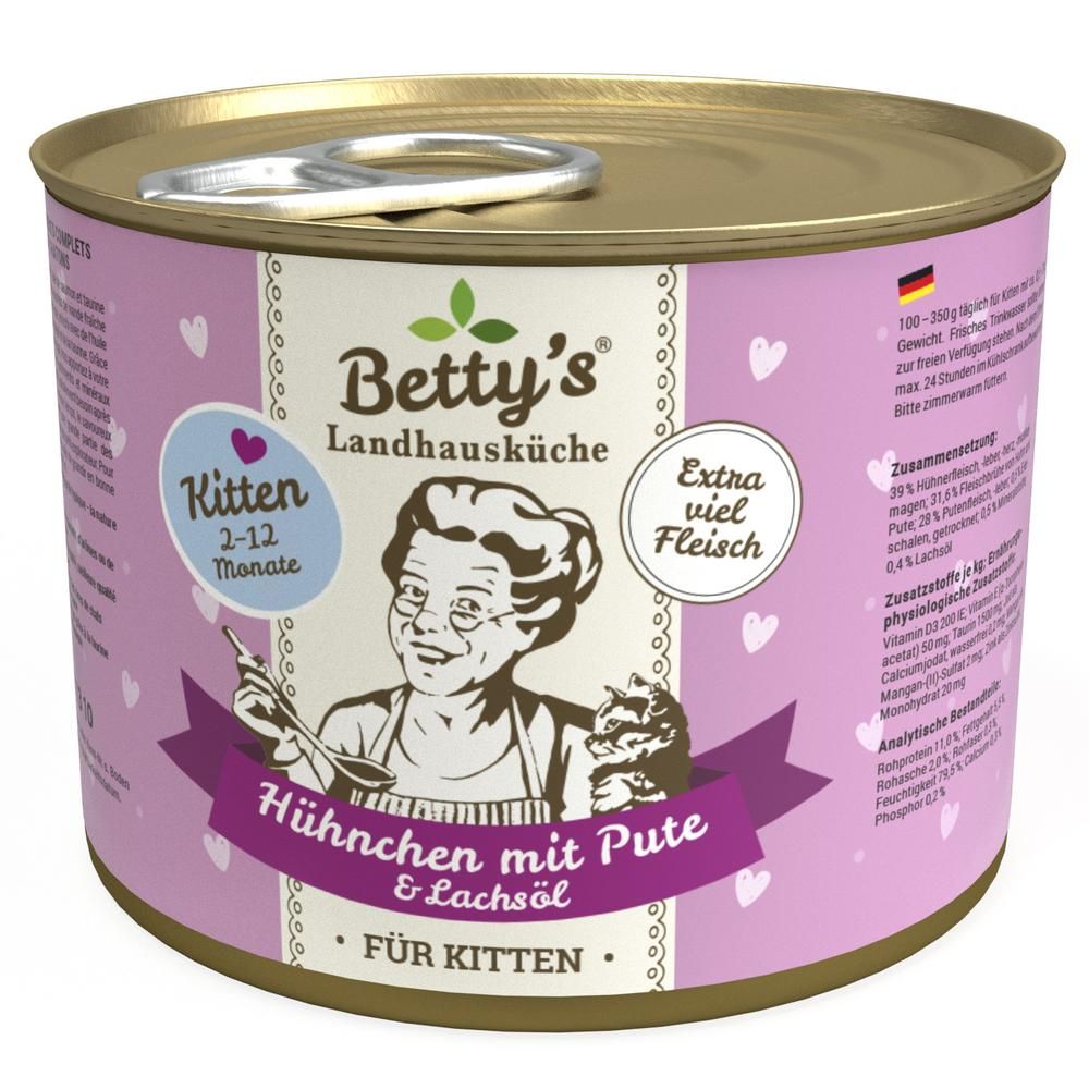 Bettys Landhausküche Kitten - Hühnchen & Pute