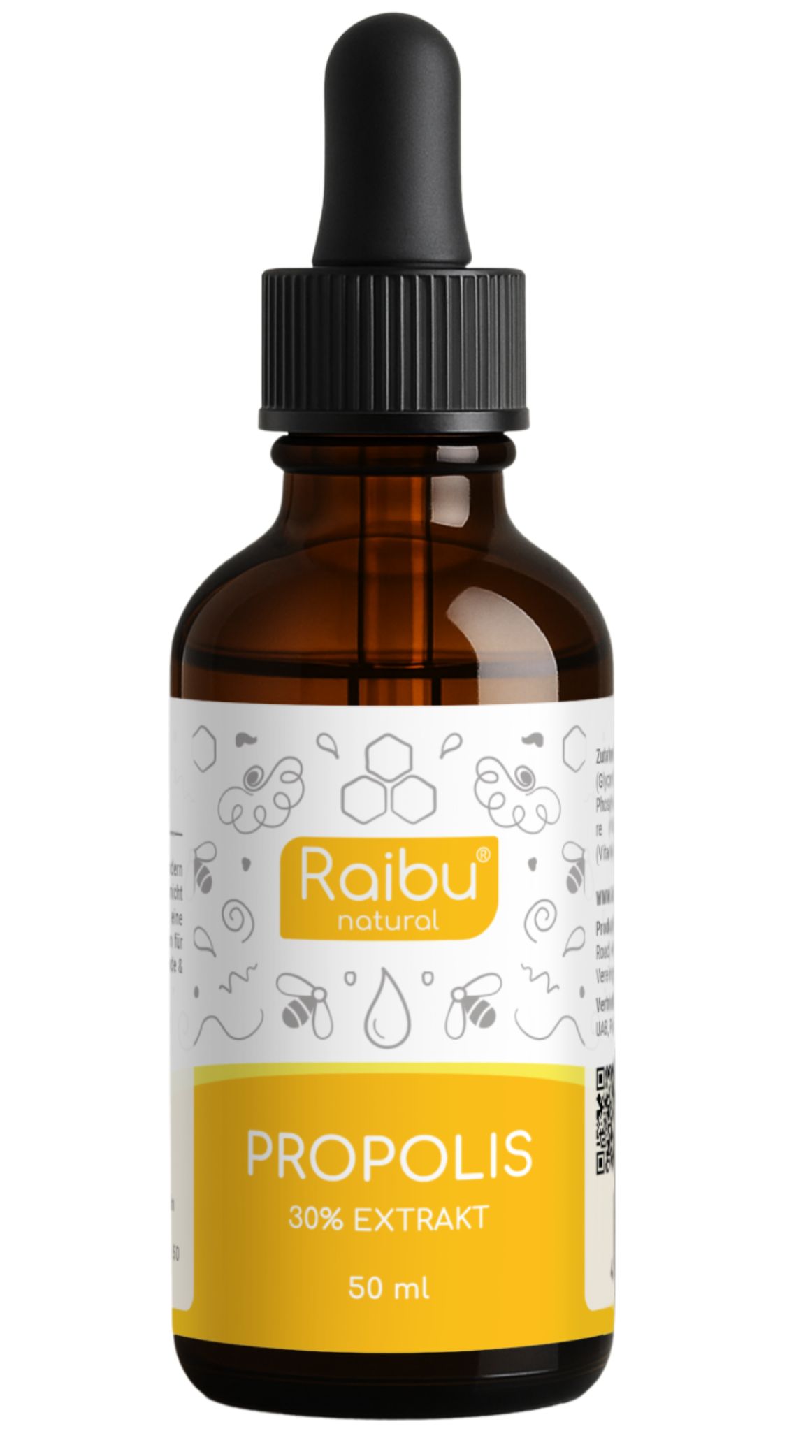 Propolis Tropfen ohne Alkohol - Raibu 50 ml