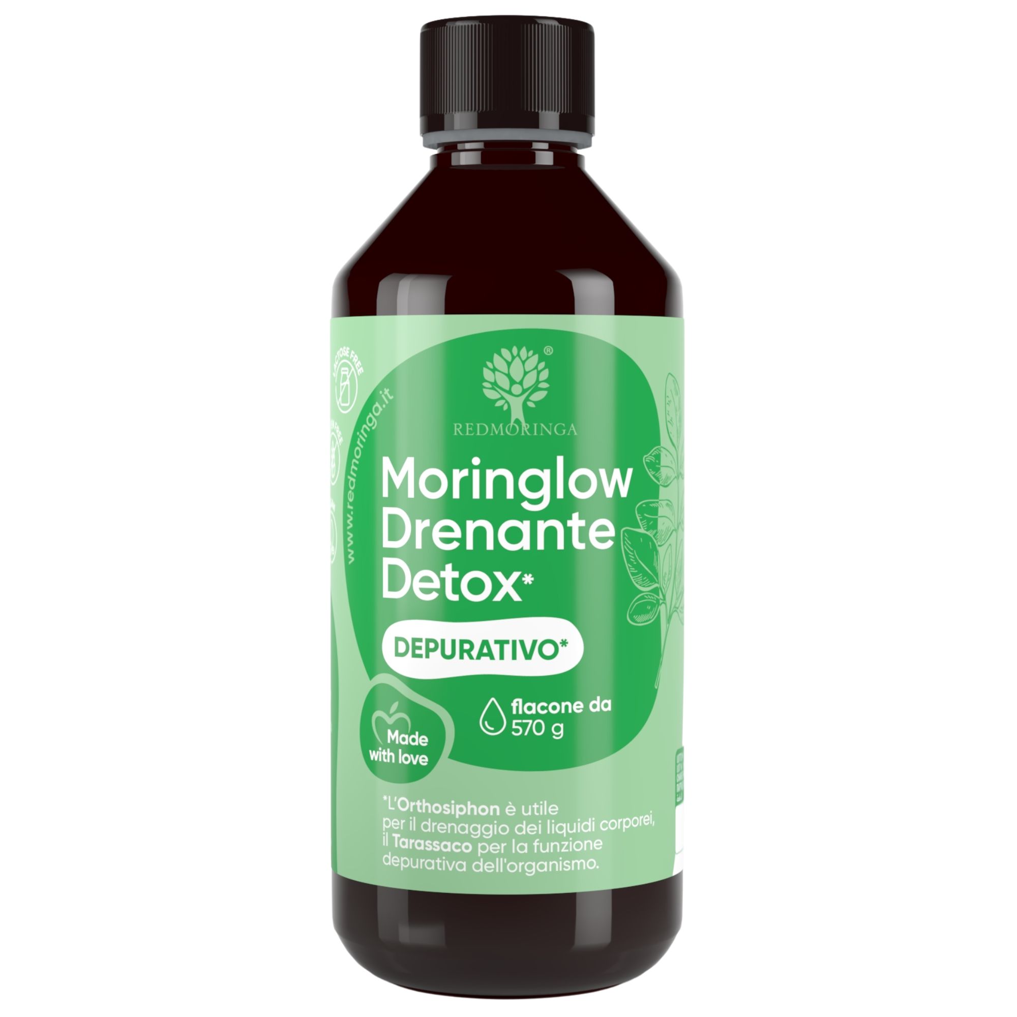 RedMoringa MORINGLOW Drenante Liquido Detox