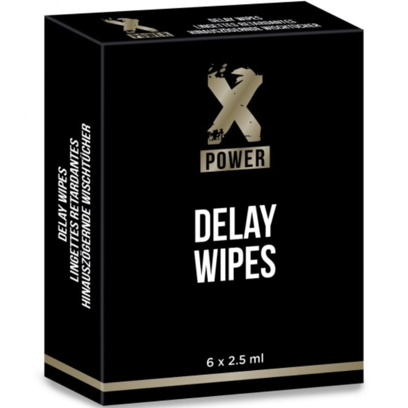 Delay wipes 6 Stück von XPOWER