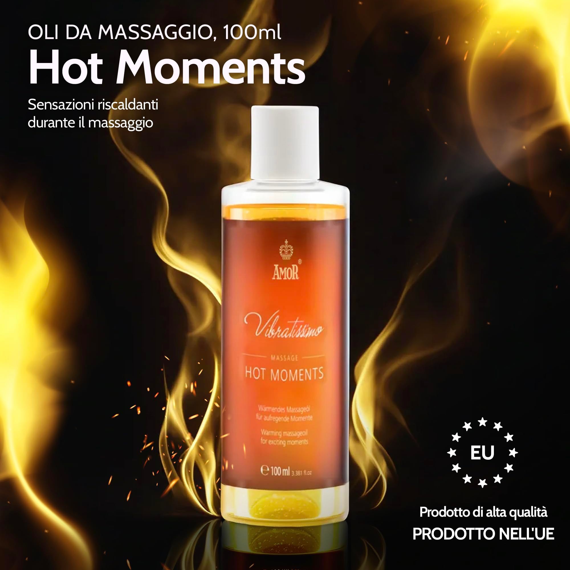 Vibratissimo Massageöl Hot Moments
