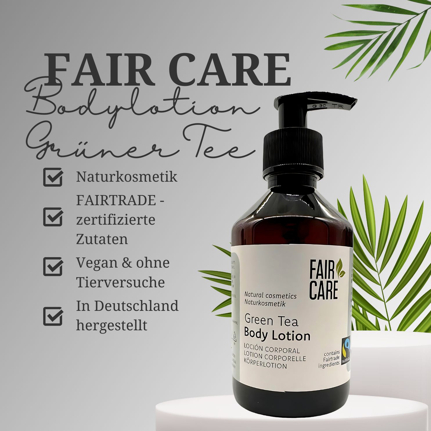 FAIR CARE Body Lotion Grüner Tee