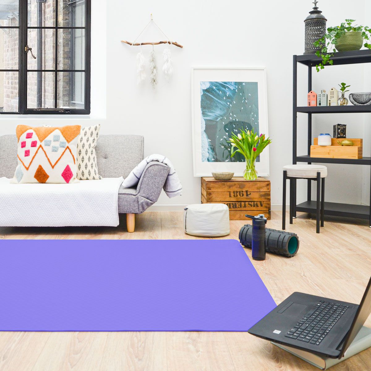 eyepower Fitnessmatte 200x116cm