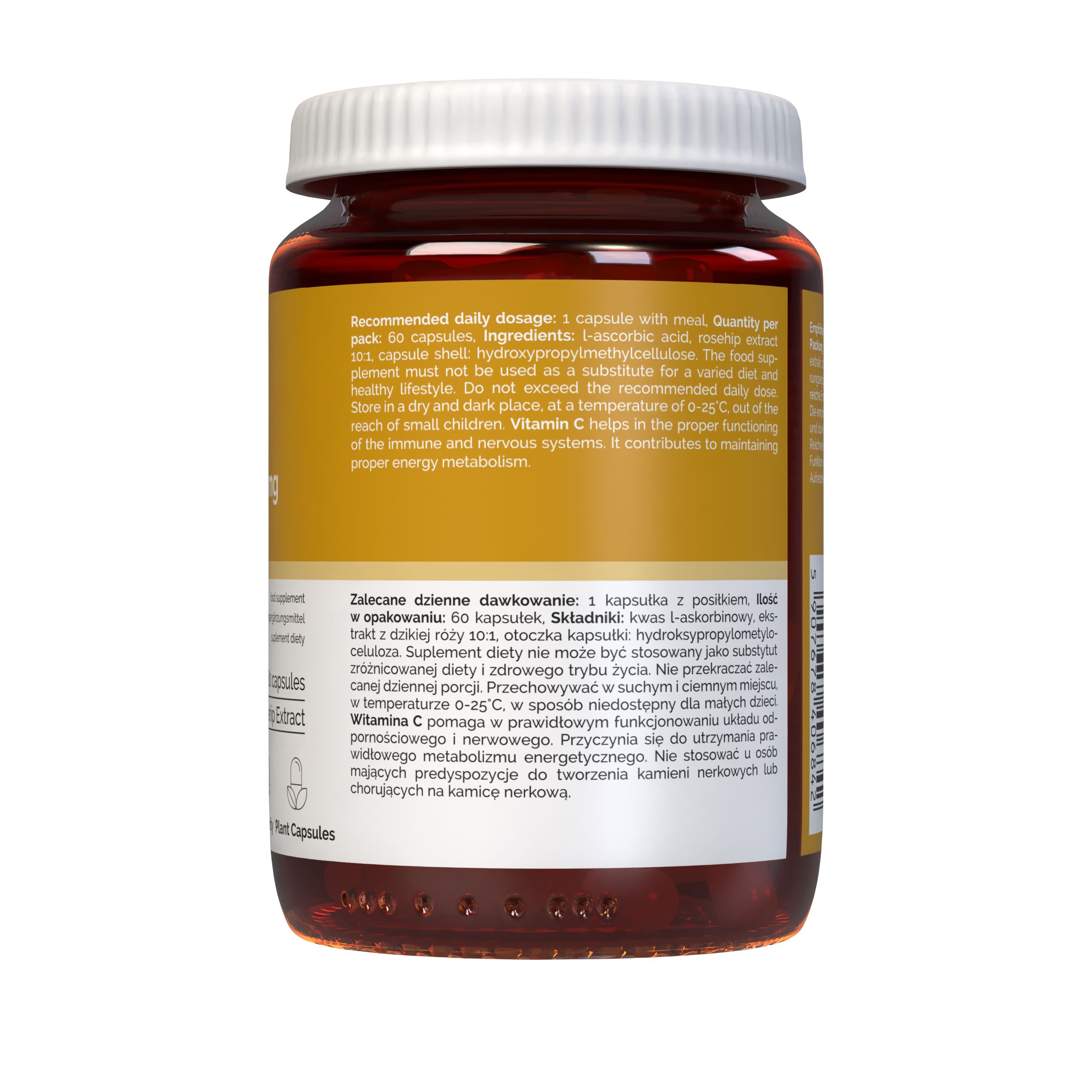 Vitaler's Vitamin C mit Hagebutte 1000 mg