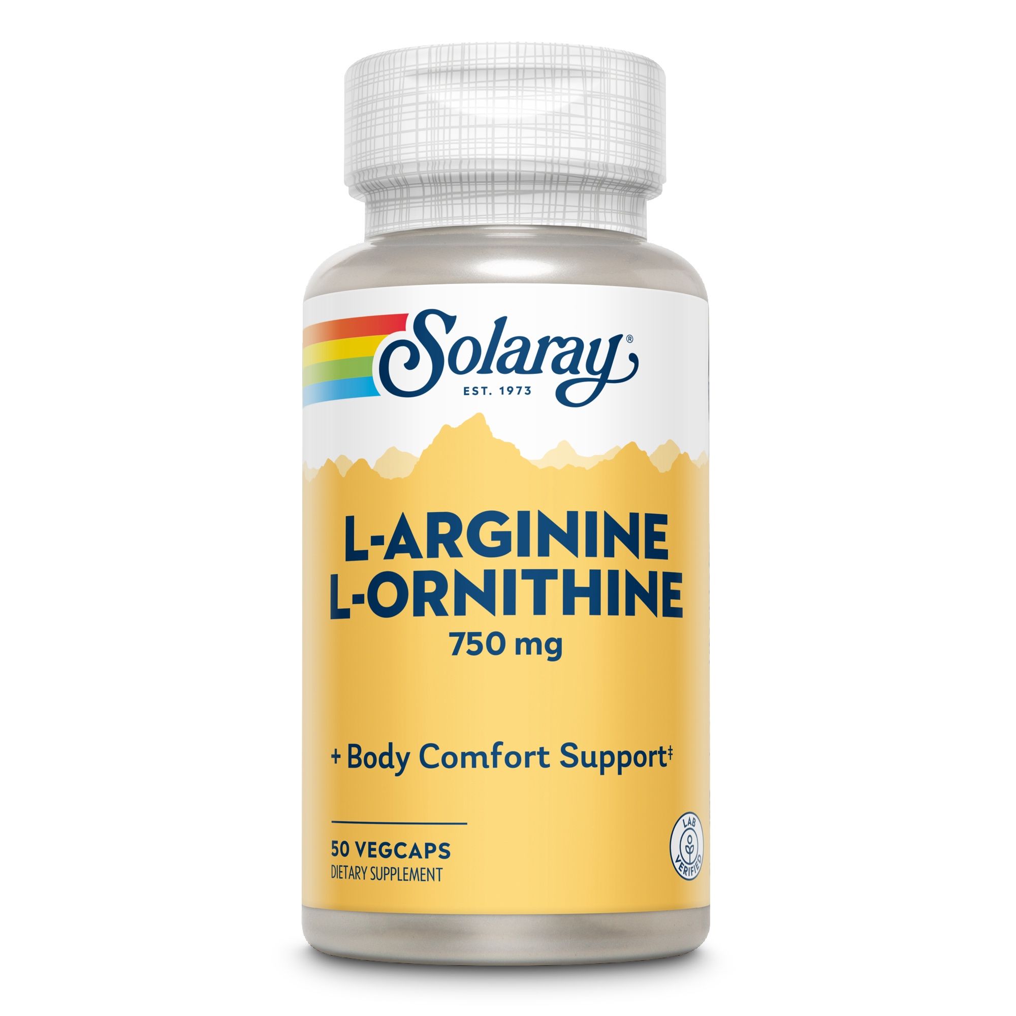 Solaray L-Arginin & L-Ornithin 500/250 mg