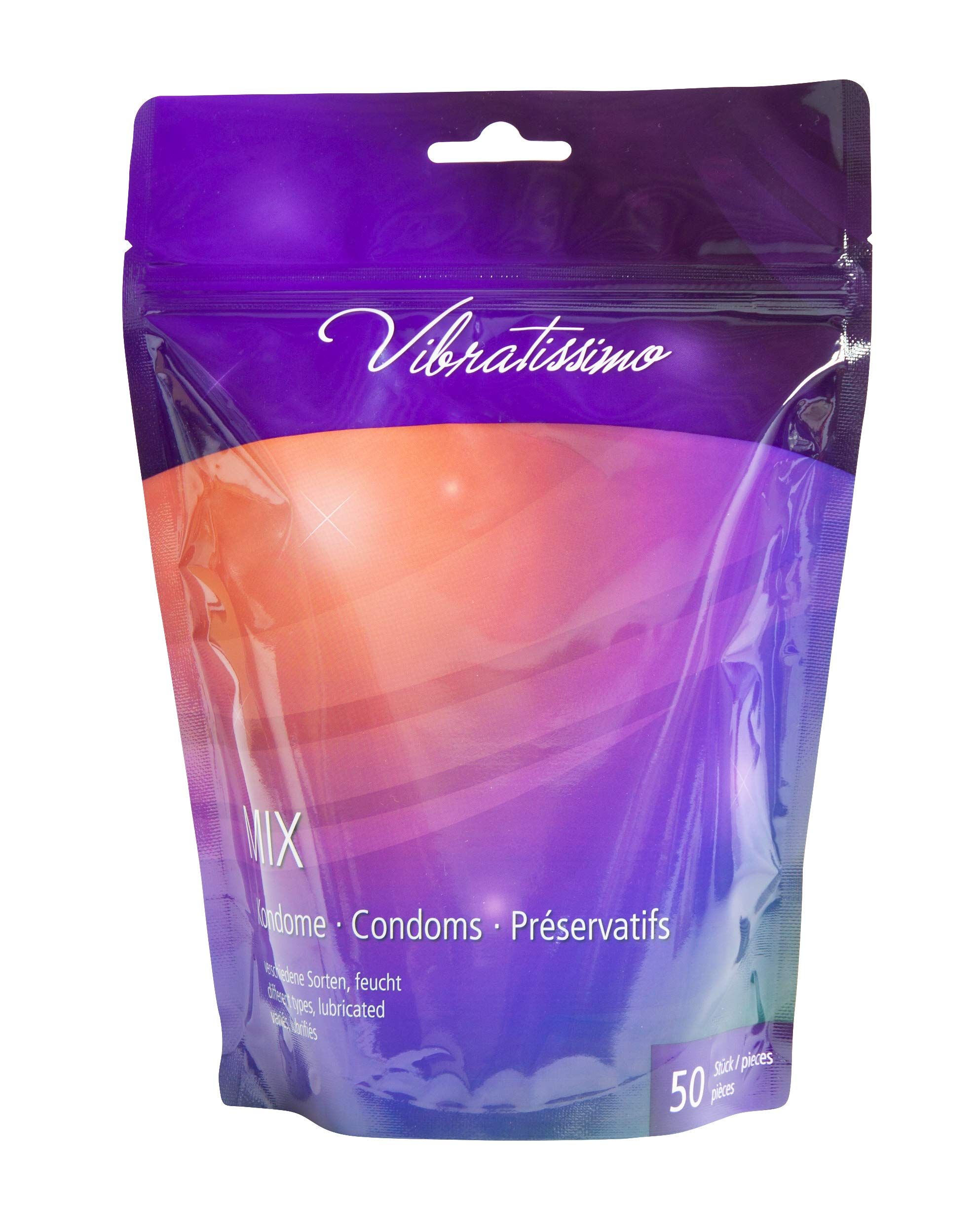 Vibratissimo Kondome Mix 53mm 50 St