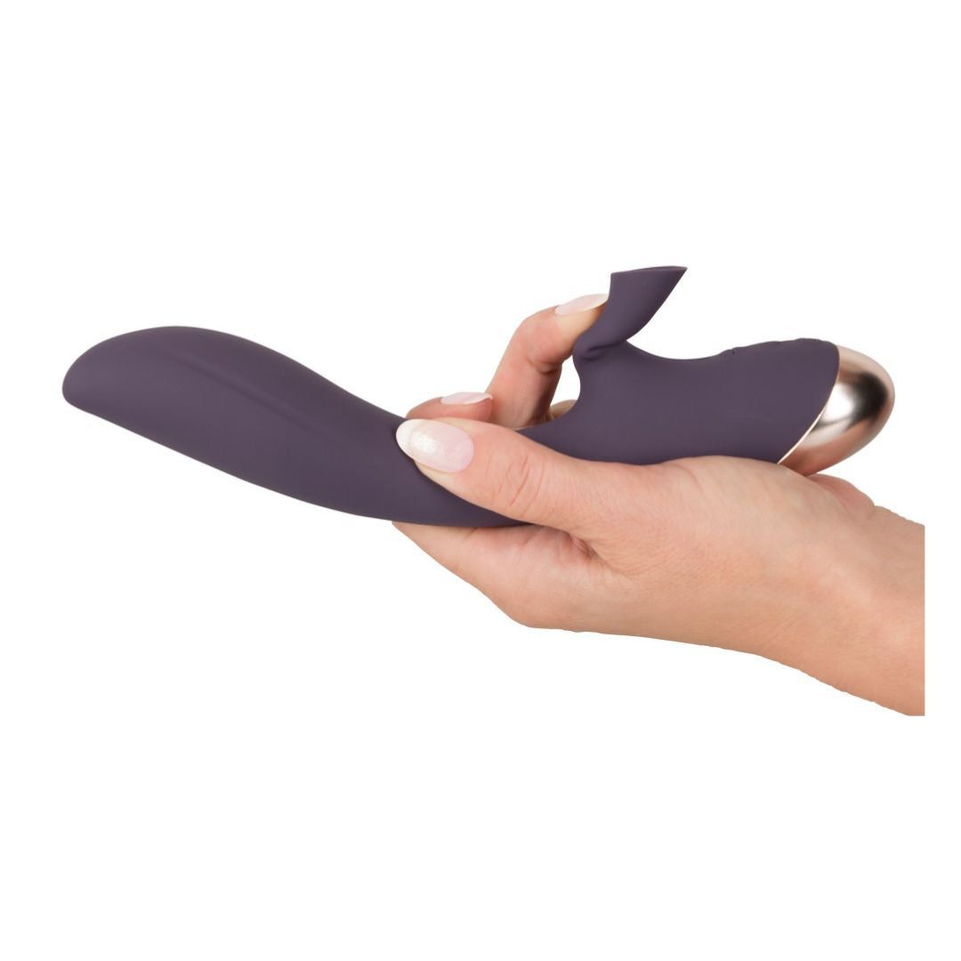 G-Punkt Vibrator "Sucking" mit Saugfunktion | 12 Klitoris-Modi | Javida