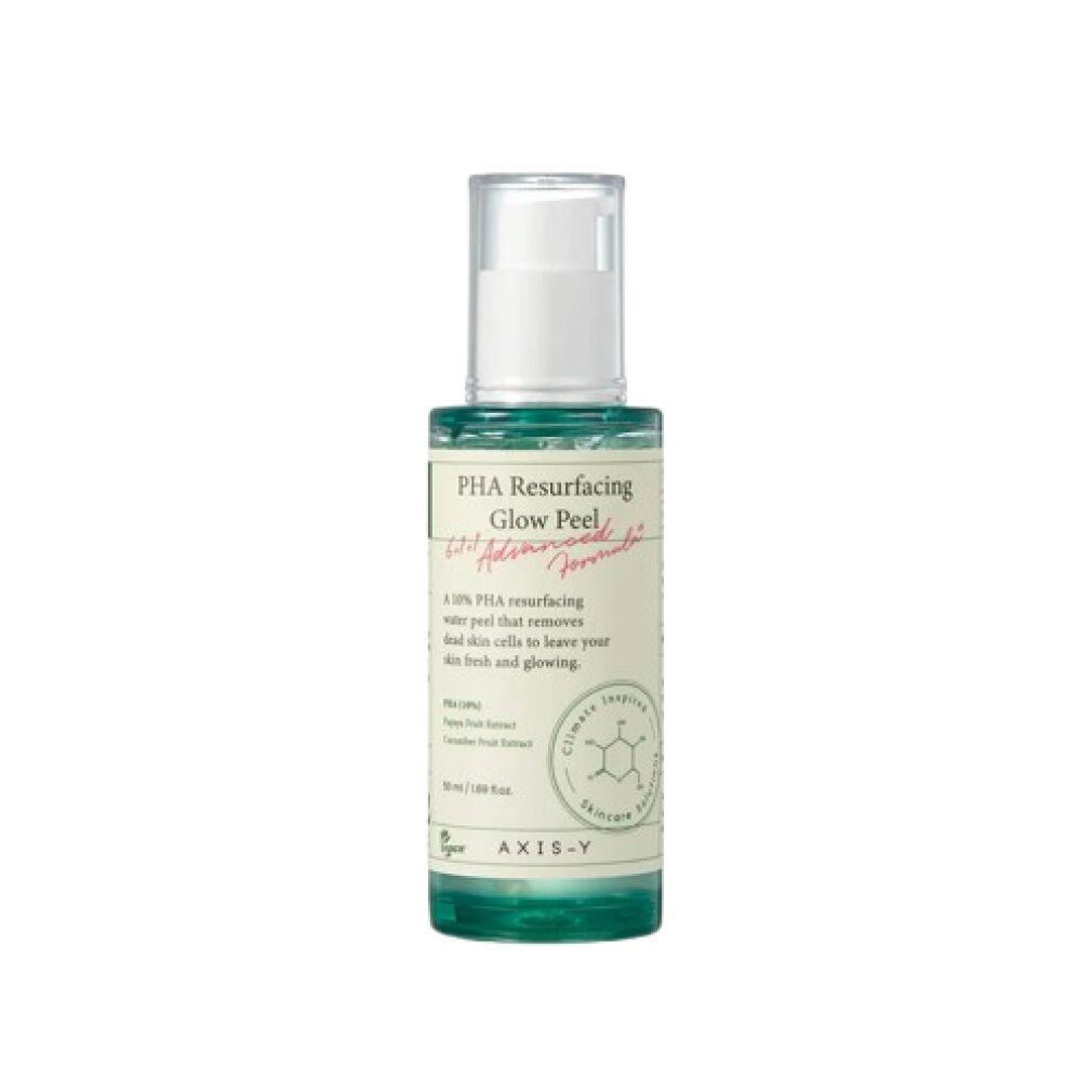 AXIS-Y PHA Resurfacing Glow Peel Flasche mit Pumpspender, 50ml.