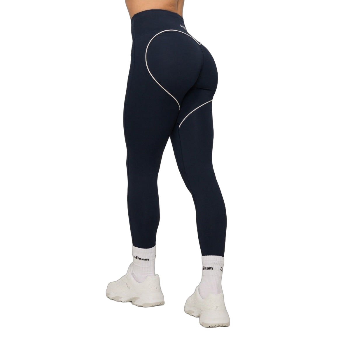 GymBeam Leggings Damen mit hoher Taille Varsity Blue 1 St