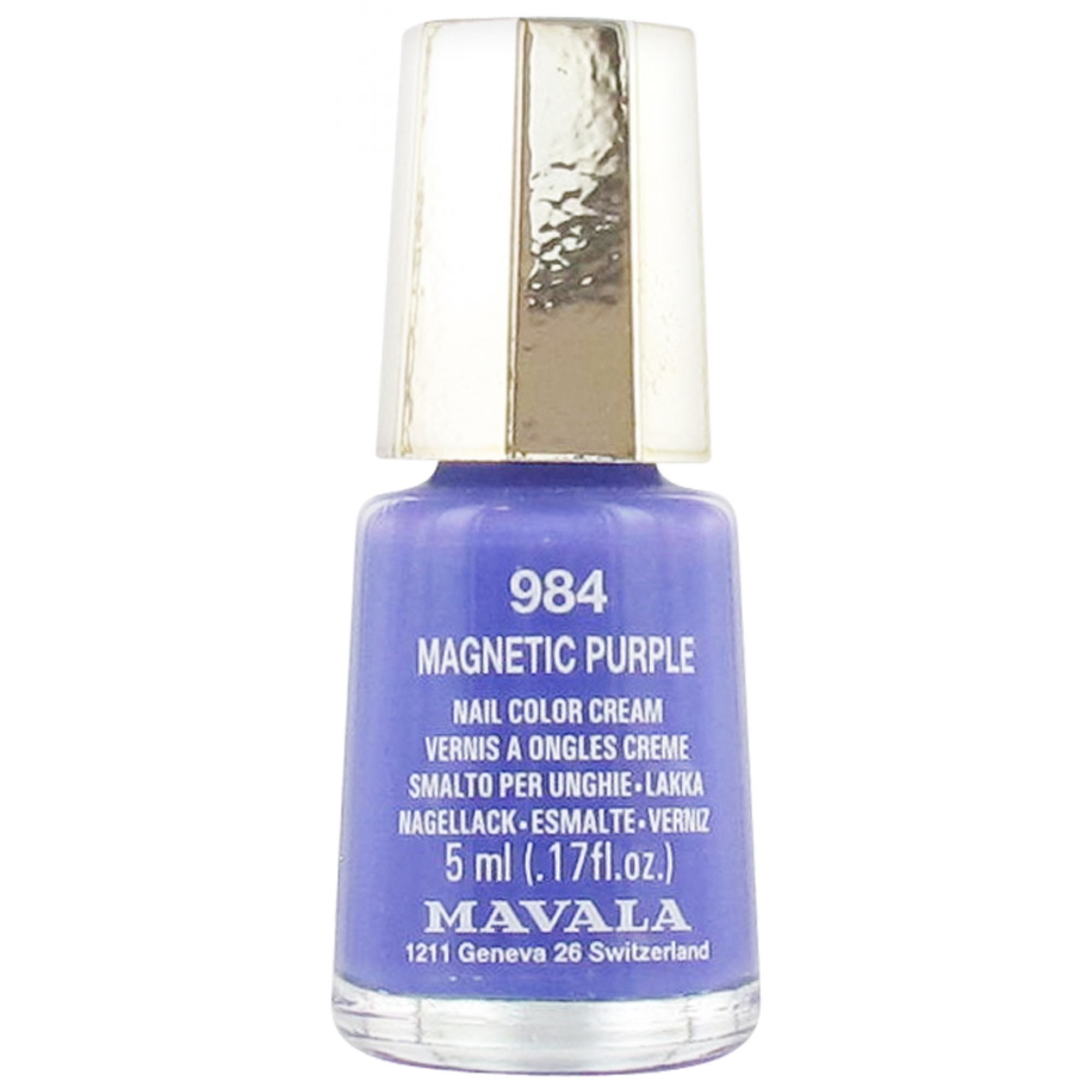 Mavala Mini Color Nagellack Creme (Farbe : Violett) 5,5x2,3x2,3 cm