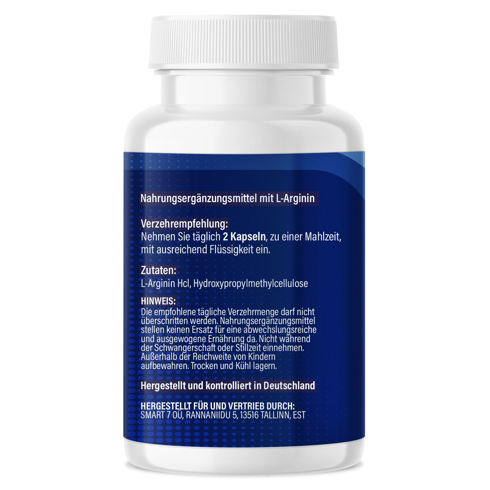 Saint Nutrition® | L-Arginin schnell Abnehmen 52 g Kapseln