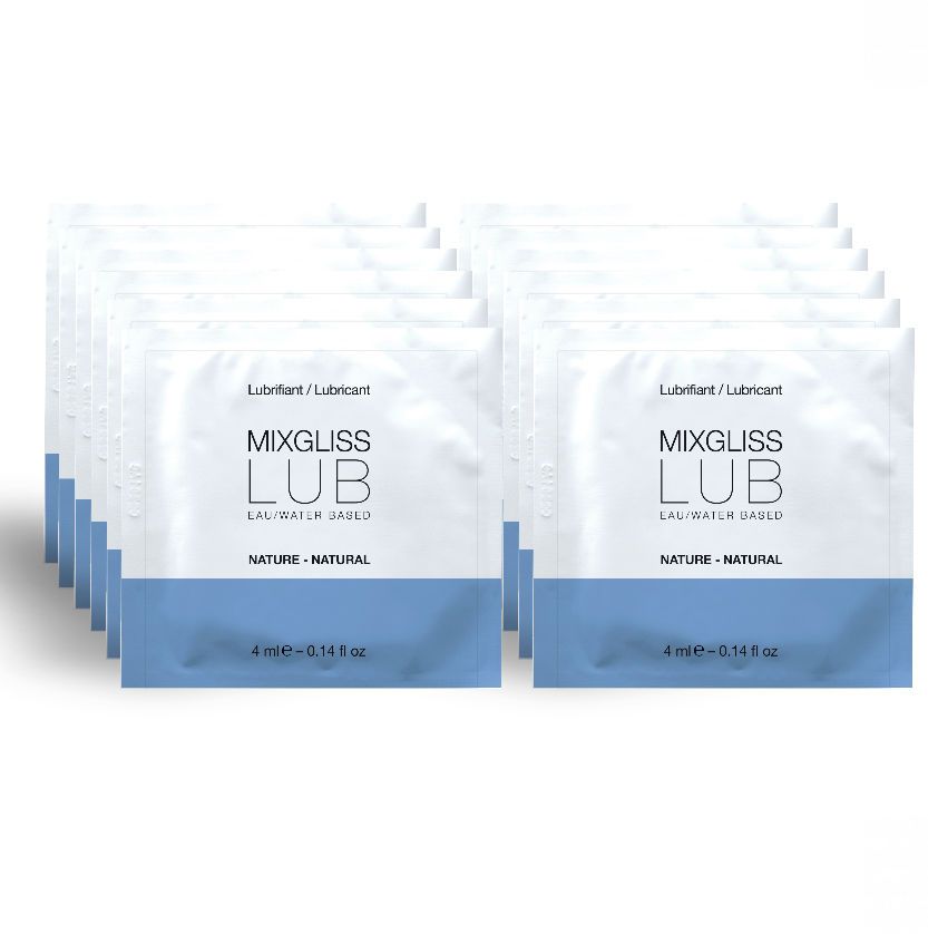 Mixgliss Monodosis Gleitmittel auf Wasserbasis 12er-Pack lub 0,05 l