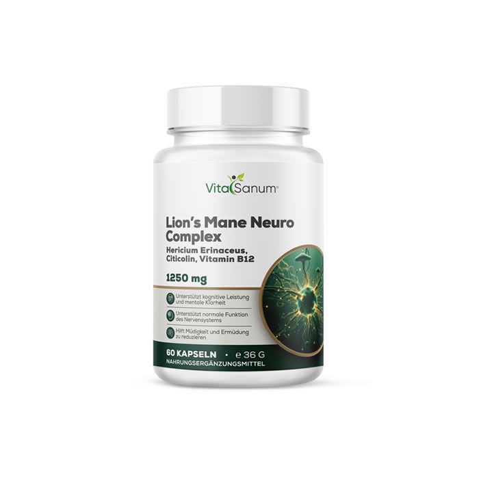 VitaSanum® Lion’s Mane Neuro Complex 60 St