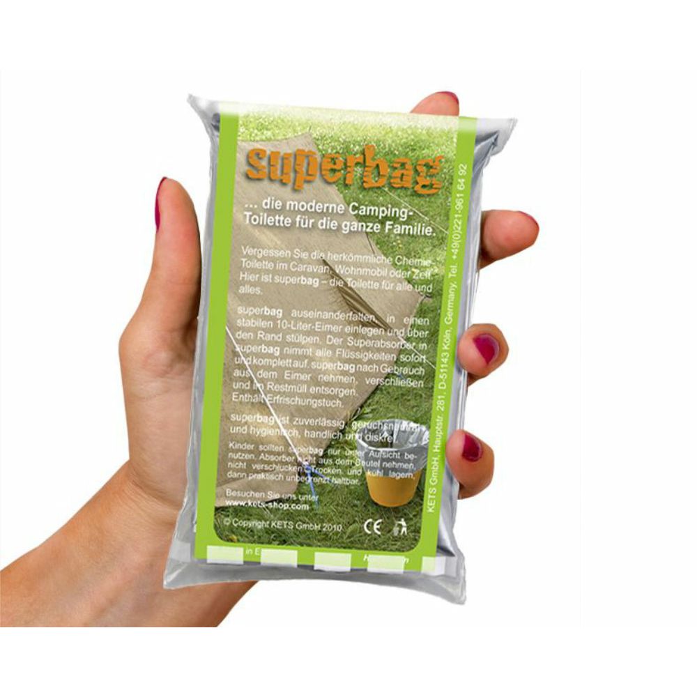 Campingtoilette superbag