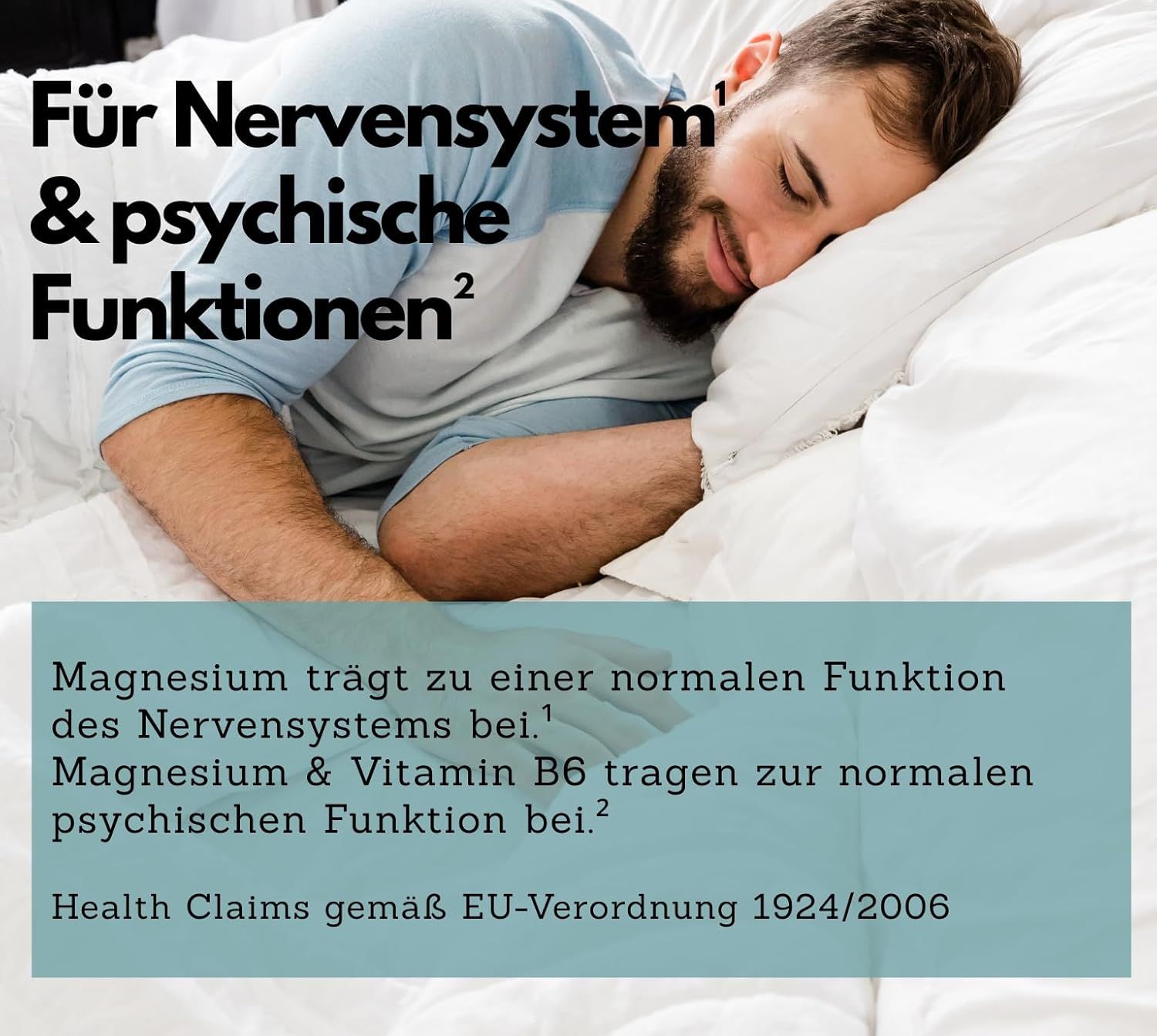 EXVital® L-Theanin Komplex Kapseln mit Magnesium, Ashwagandha & Vitamin B6