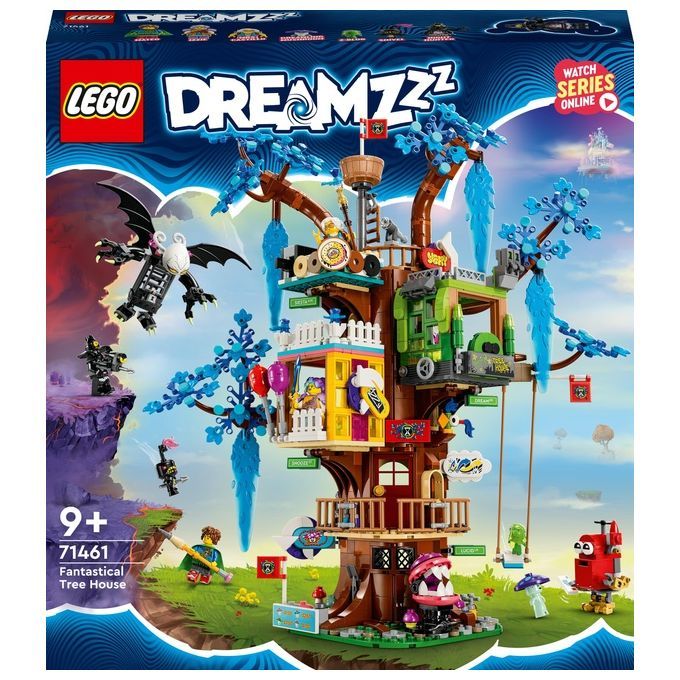 LEGO DREAMZzz 71461 La Fantastica Casa sull'Albero Giocattolo con 2 Modalita' e Minifigure, Giochi