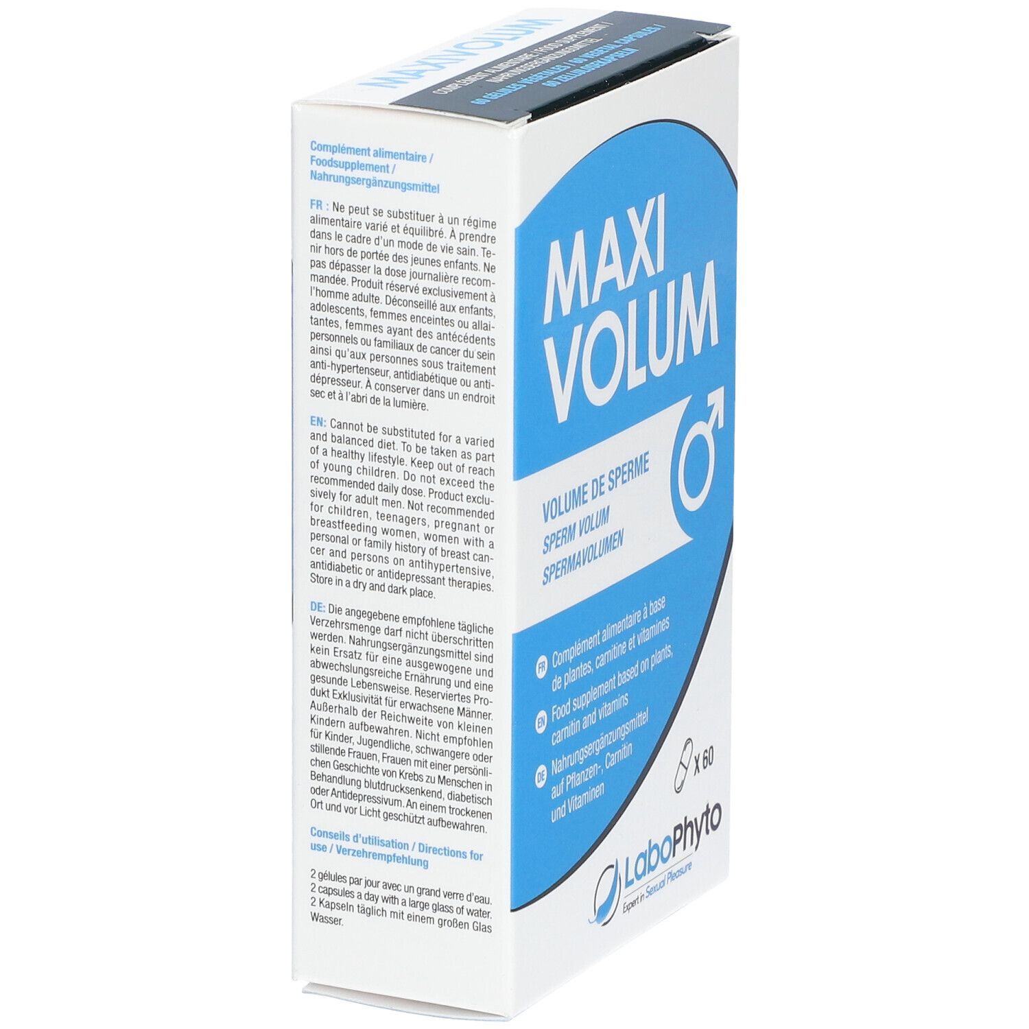 "Maxivolum" für erhöhtes Spermavolumen | Labophyto