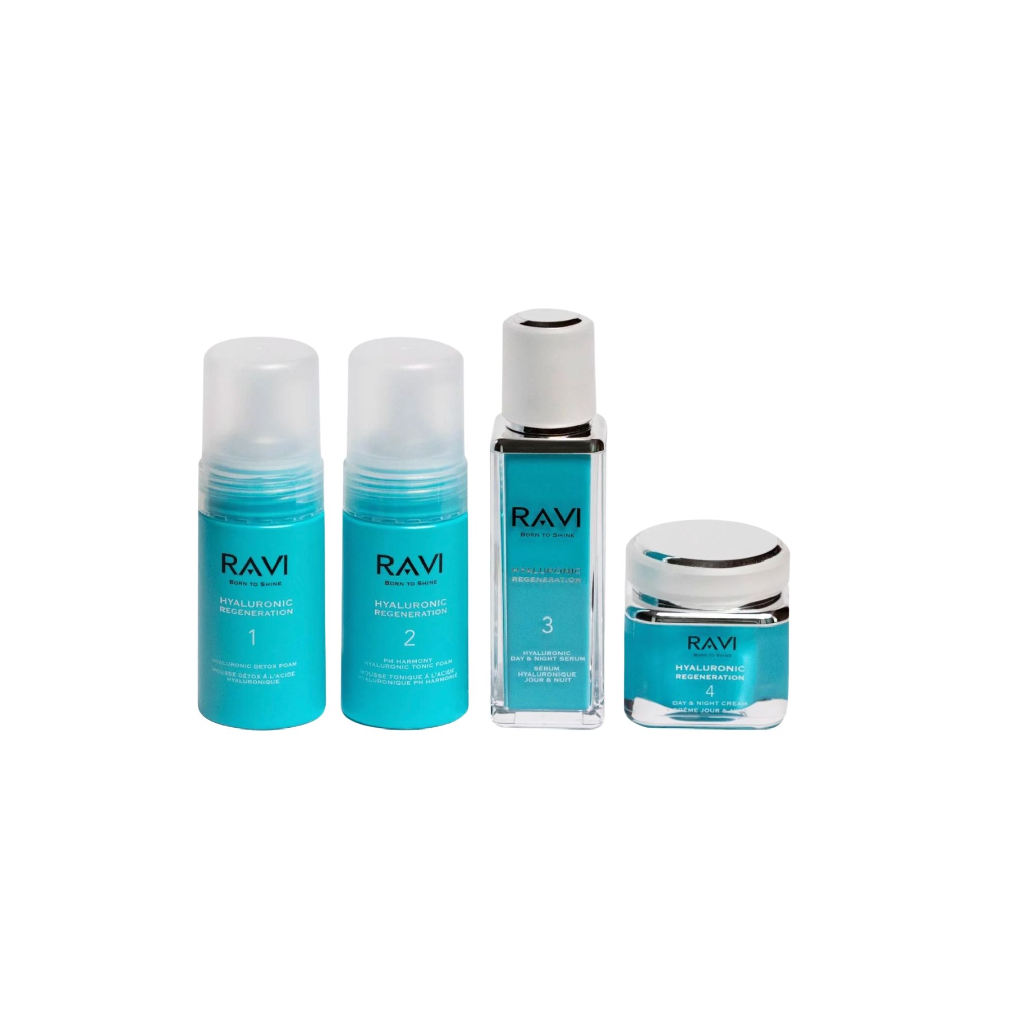 Ravi Hyaluronic Regeneration Anti-Aging Care System 1 St Kombipackung