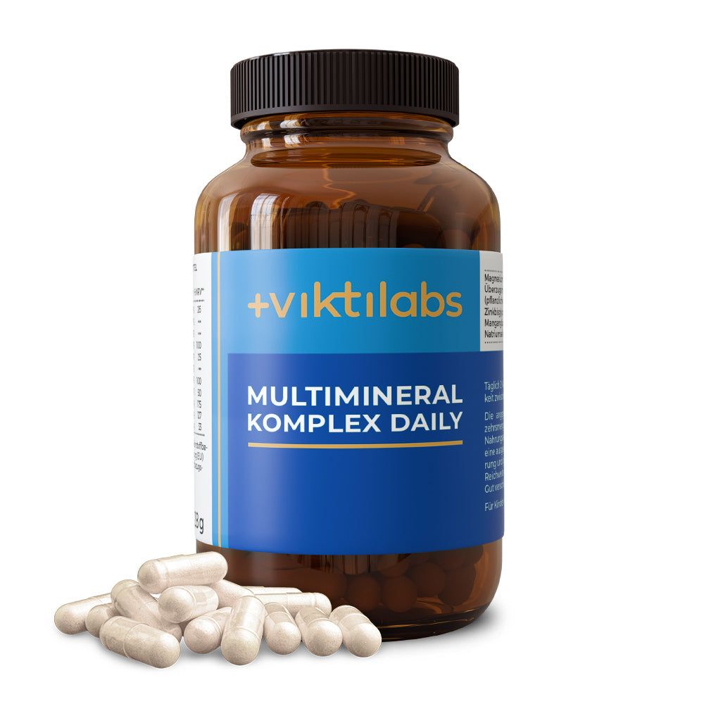 Viktilabs Multimineral Komplex Daily: Deine tägliche Quelle für Mineralstoffe