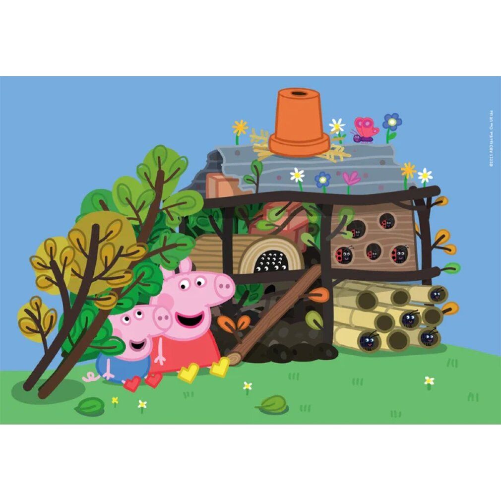 Clementoni Jigsaw Puzzle - Peppa Pig, 2x60 Teile.