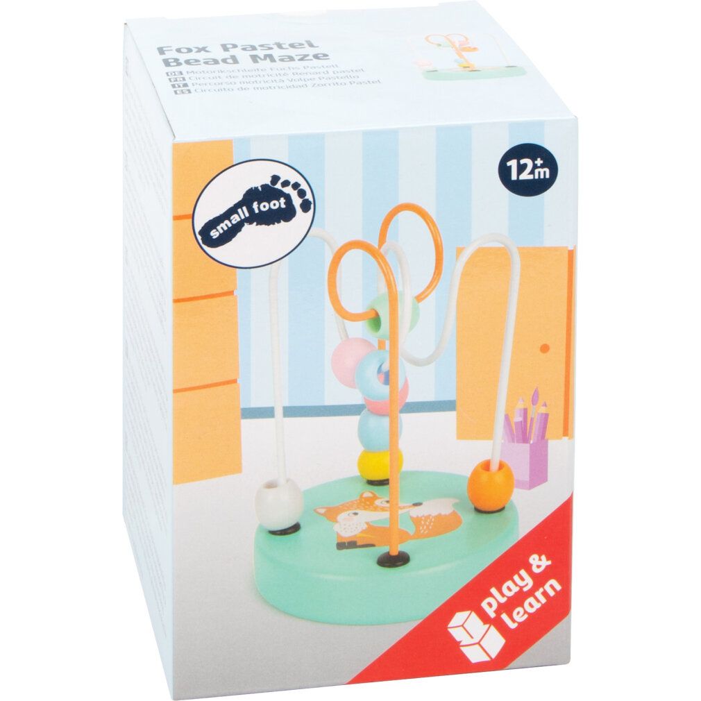 Motorikschleife Fuchs Pastell