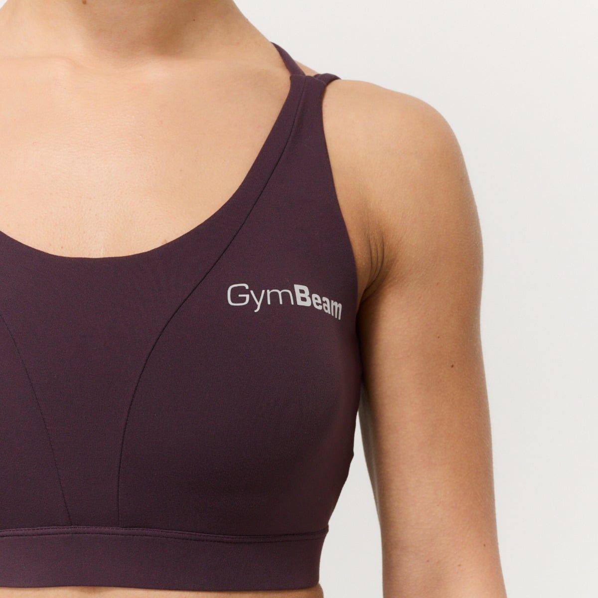 GymBeam Sport-BH Damen mit gekreuzten Trägern BEAT Berrywood