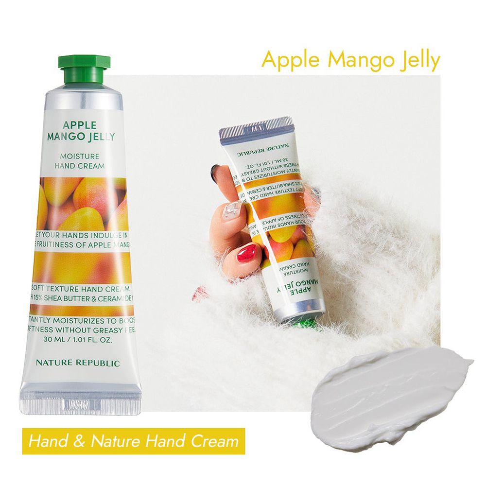 NATURE REPUBLIC Hand and Nature Apple Mango Gelly Hand Cream