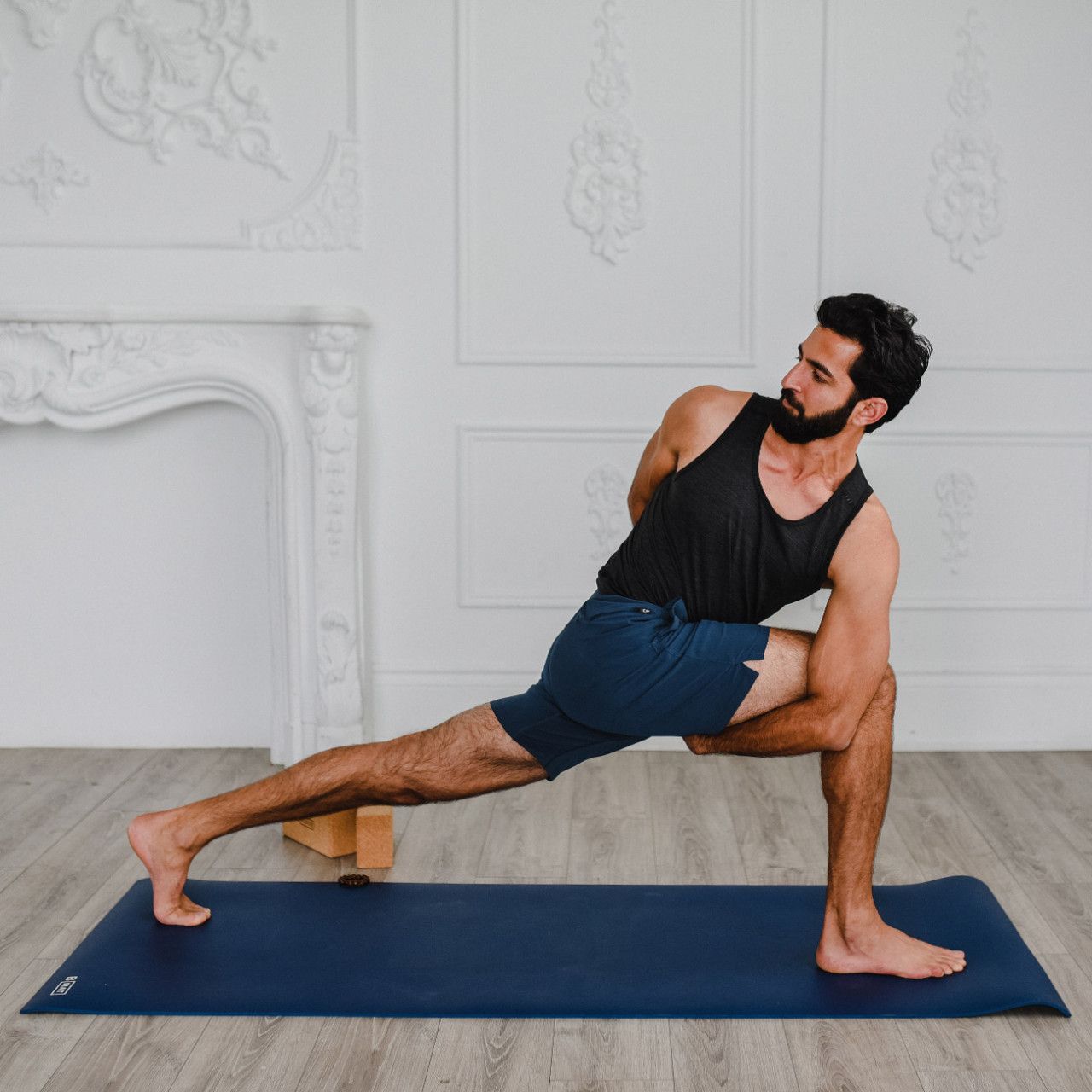 Yogamatte B MAT Traveller - Deep Blue (180cm)