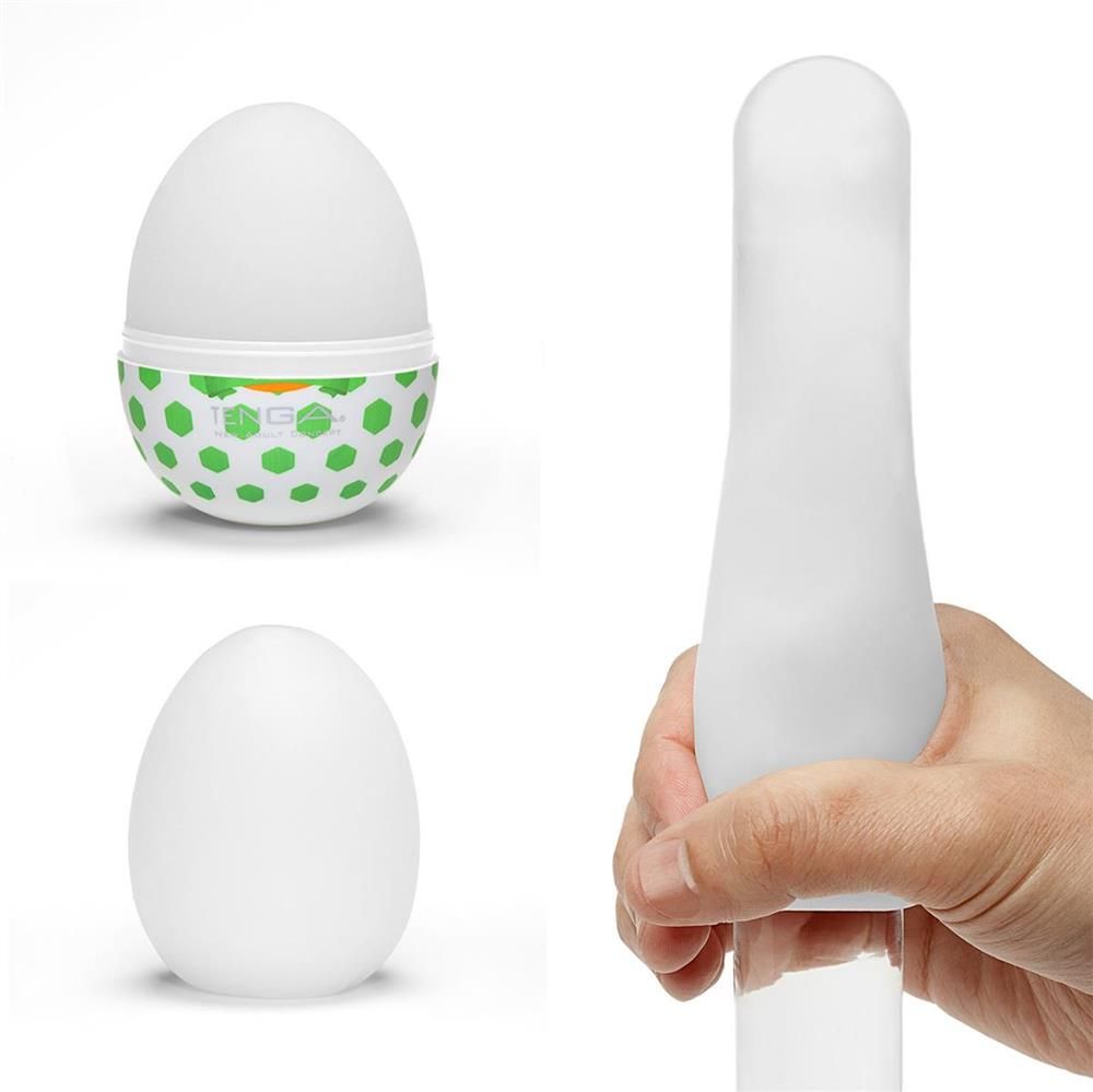 Tenga-Ei Masturbator „Egg Stud“ mit Noppen-Struktur