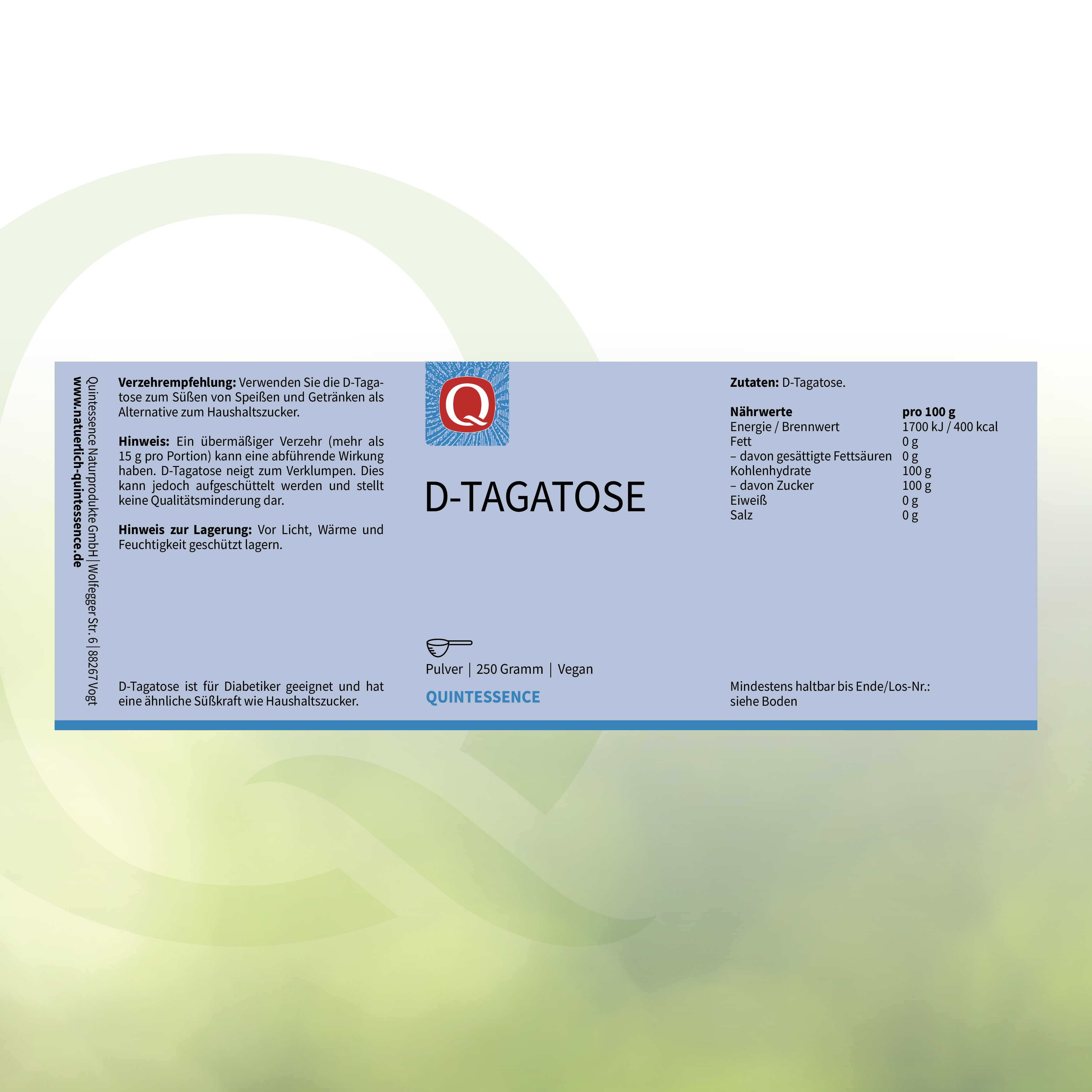 D-Tagatose von Quintessence