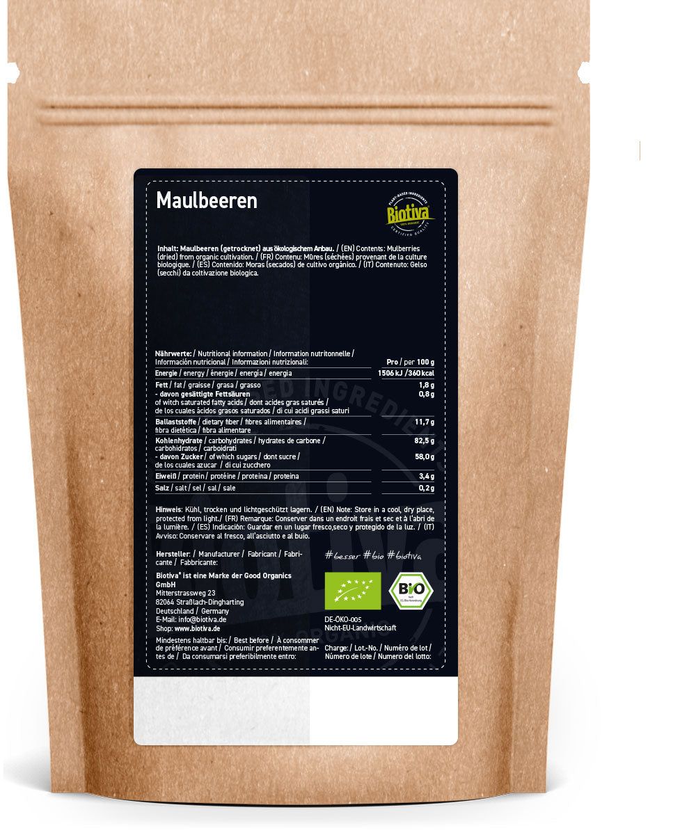 Biotiva Maulbeeren Bio