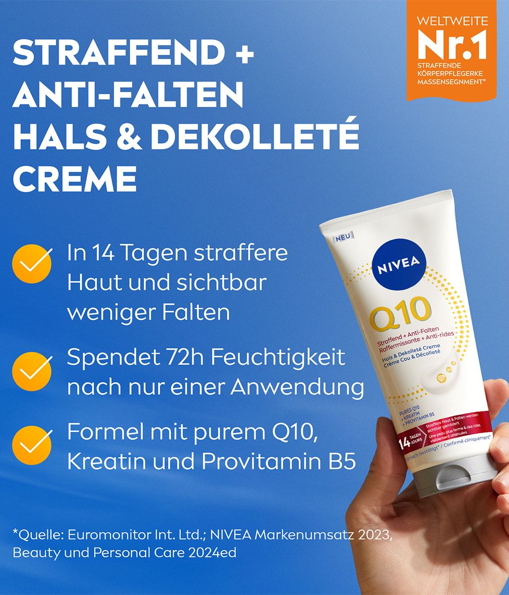 NIVEA Q10 Hals & Dekolleté Creme