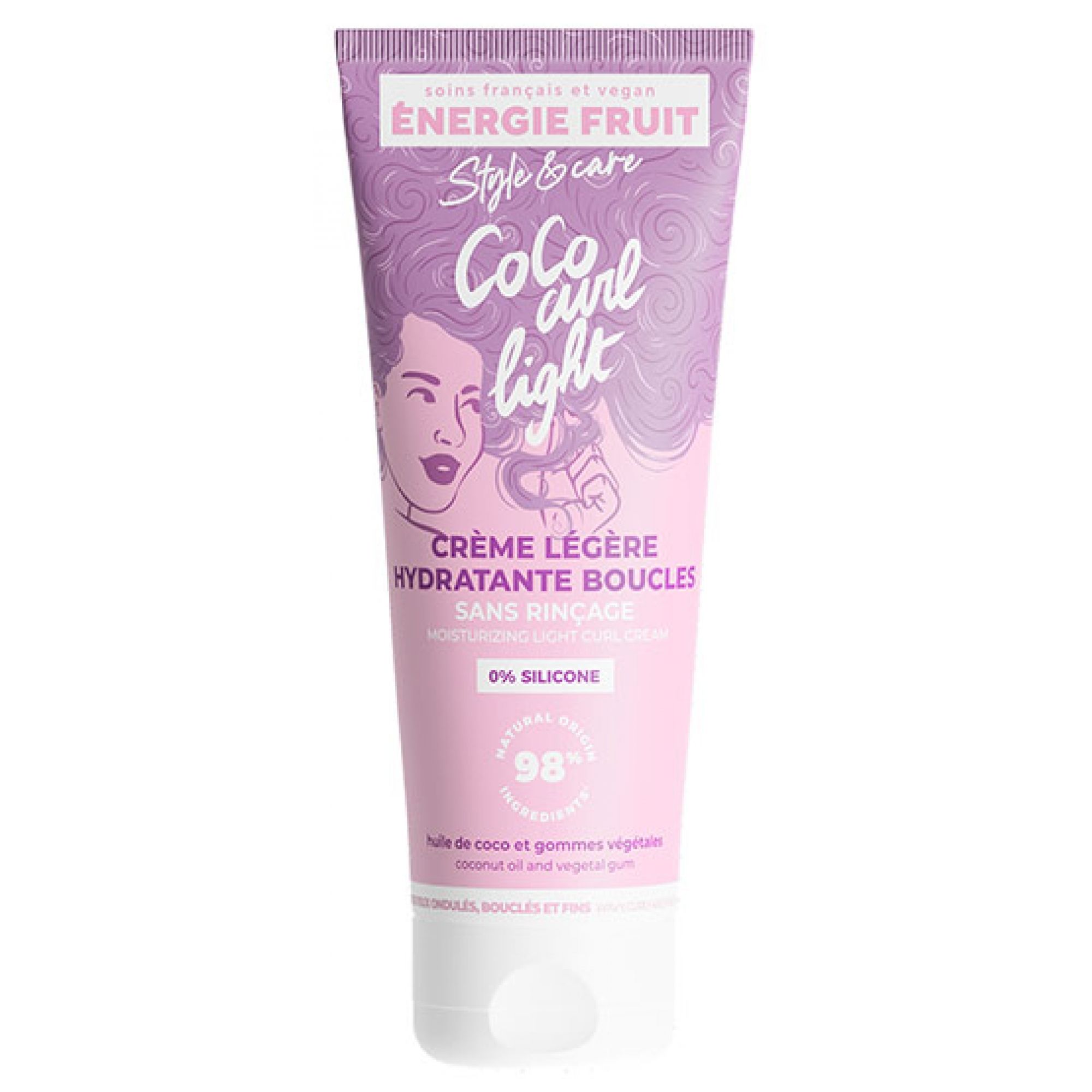 Energie Fruit Coco Curl Light Leichte Feuchtigkeitscreme für Locken 7,8x5x18,3 cm