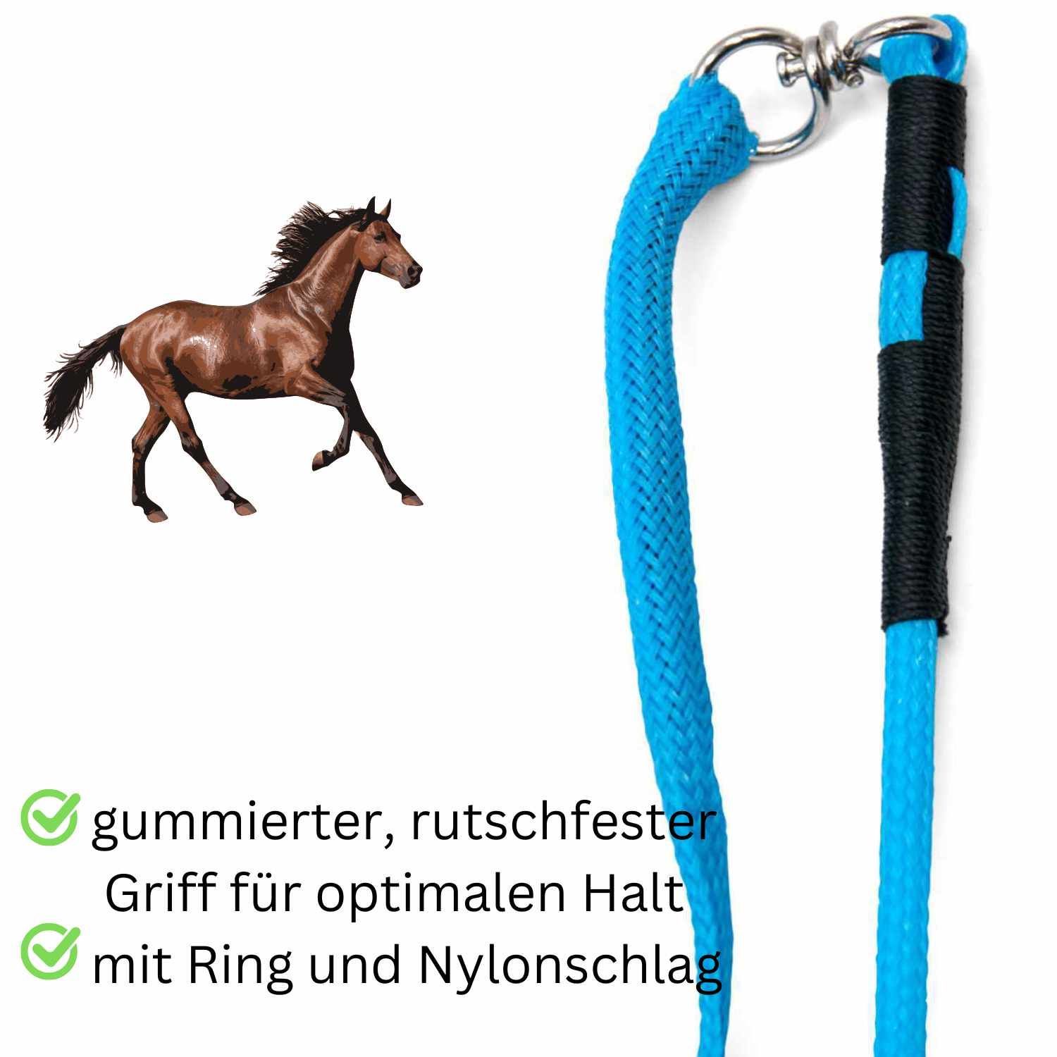 Waldhausen Longierpeitsche teilbar