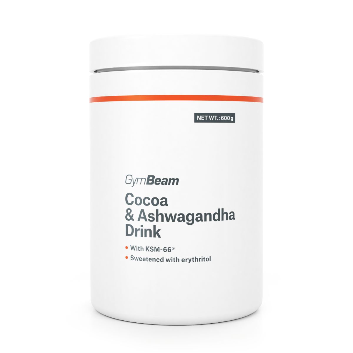 GymBeam Kakao Ashwagandha Drink Pulver 600 g