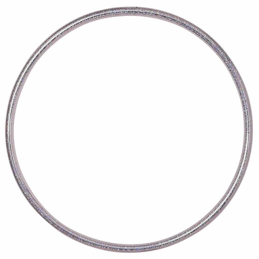 Hoopomania Glitter Kinder-Hula-Hoop | Ø 60 cm Silber 1 St