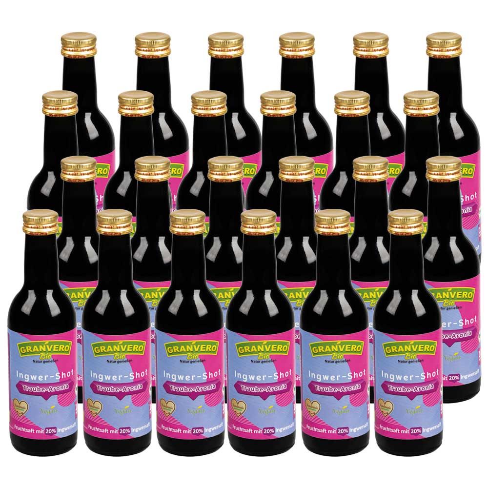 GRANVERO® Bio Ingwer Shot Traube-Aronia