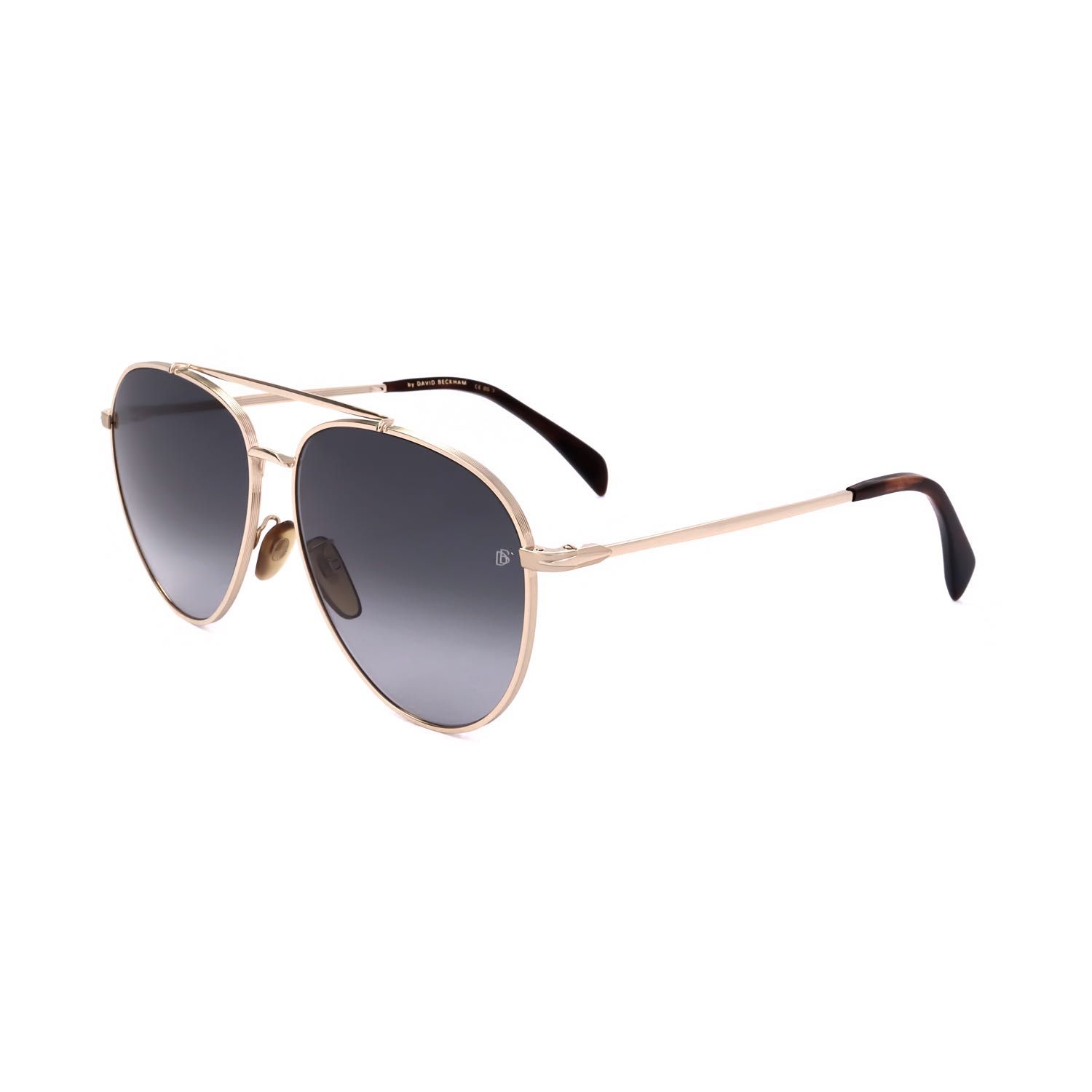David Beckham occhiali da sole uomo DB 1102/F/S gold-coloured