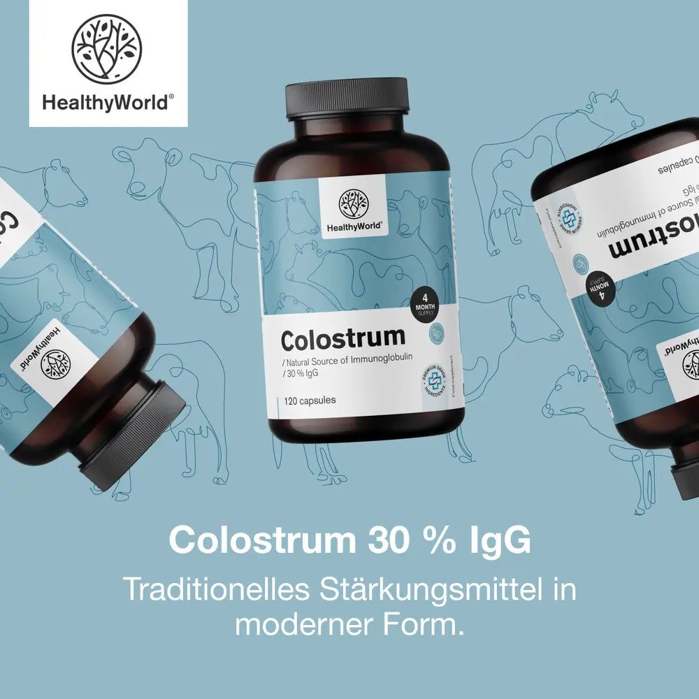 HealthyWorld Colostrum 30 % IgG