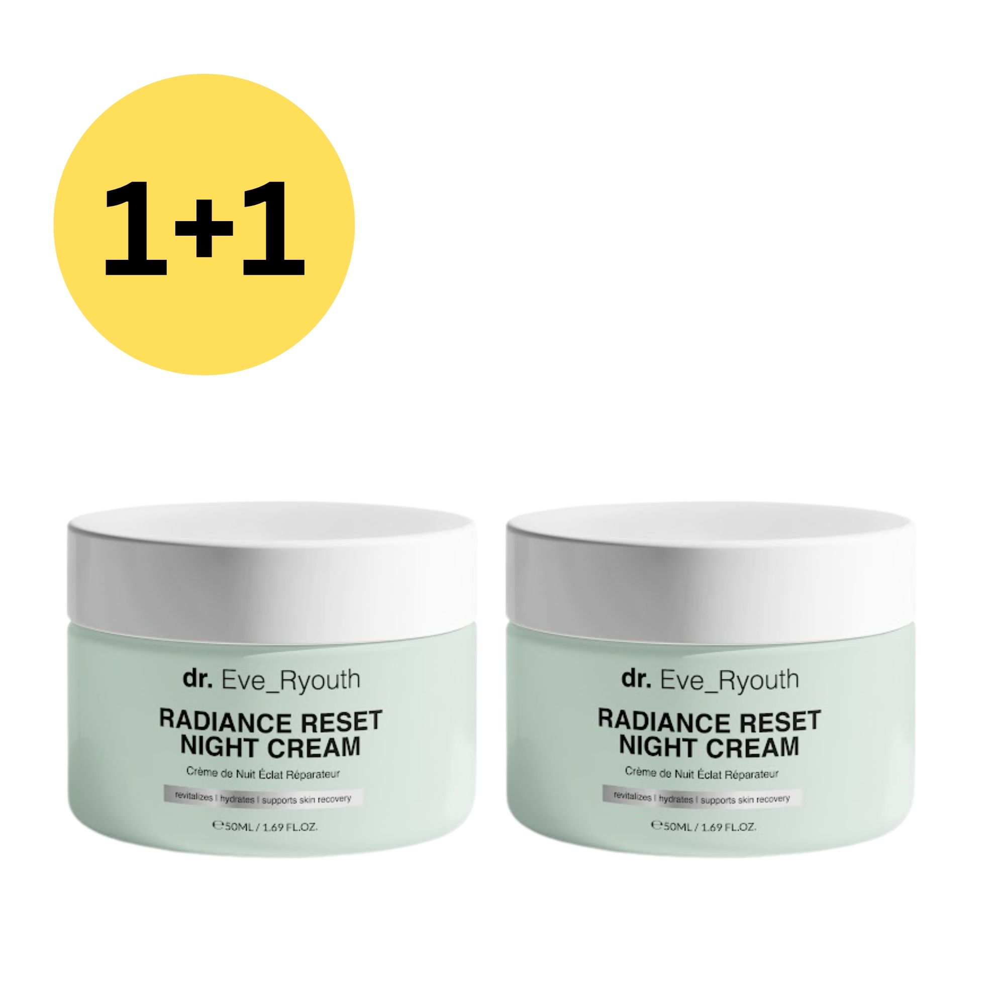 Dr. Eve_Ryouth Duo di crema notte Radiance Reset