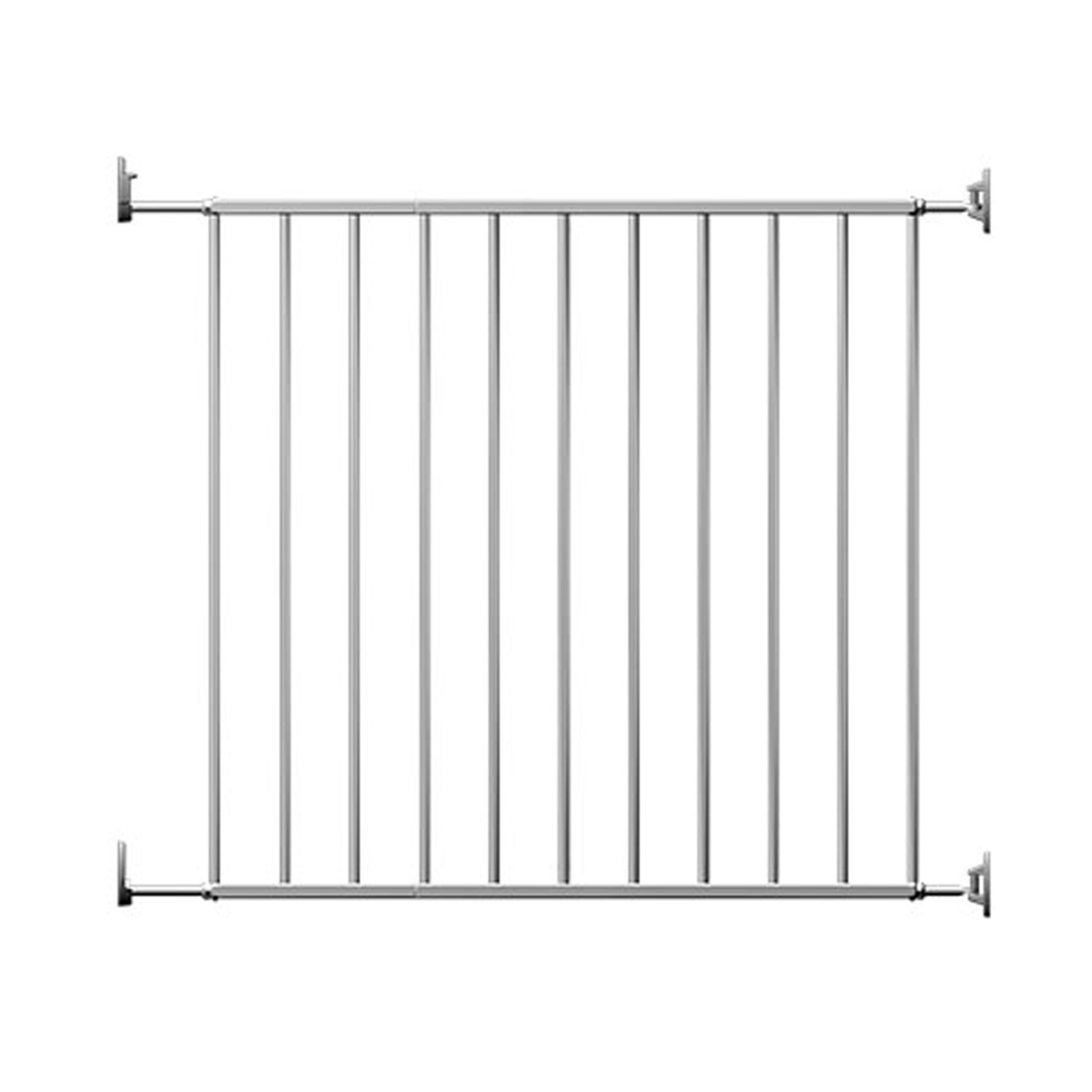 reer Basic Schraubgitter, Metall, Breite 68 - 106 cm