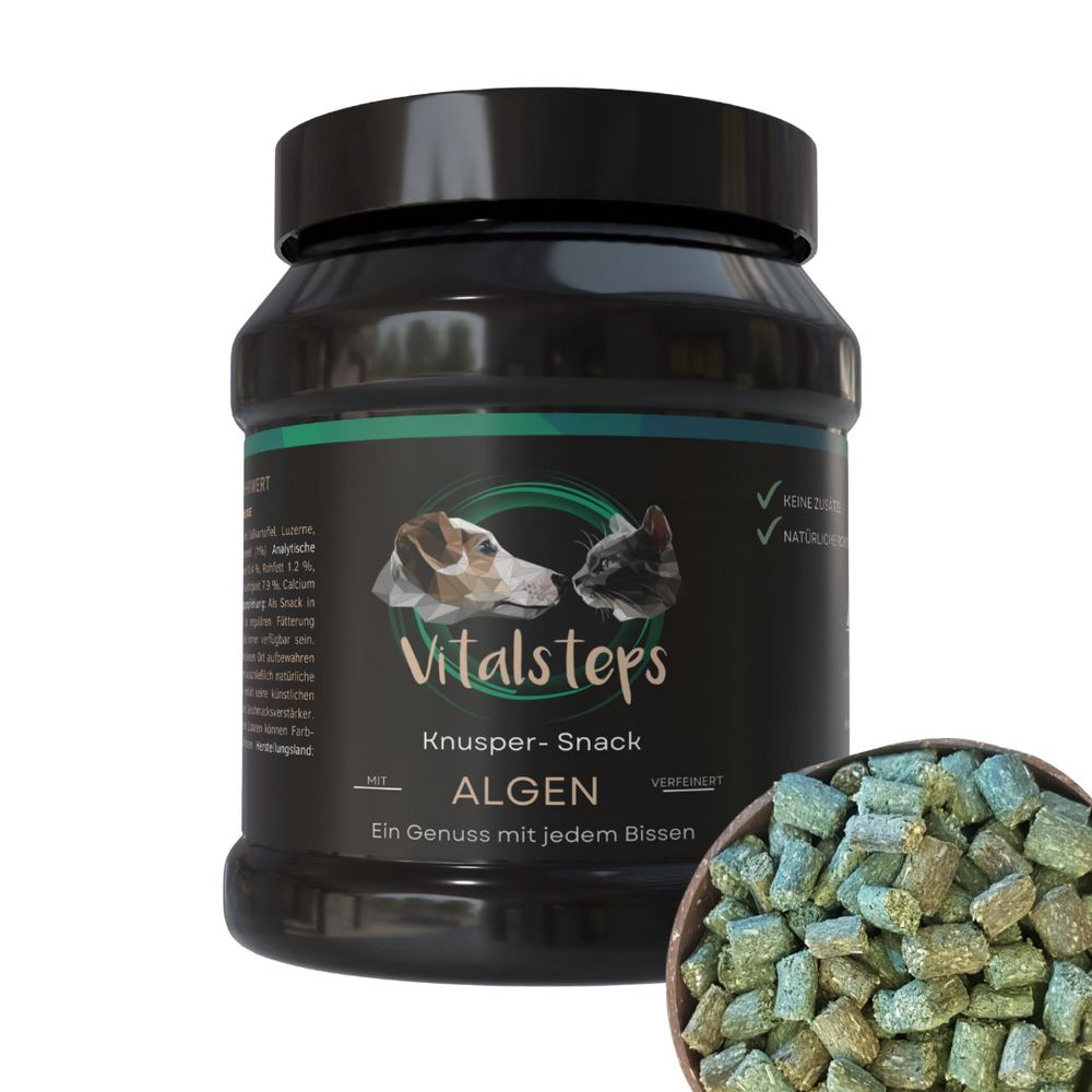 Vitalsteps Algen-Snack 500 g Futter
